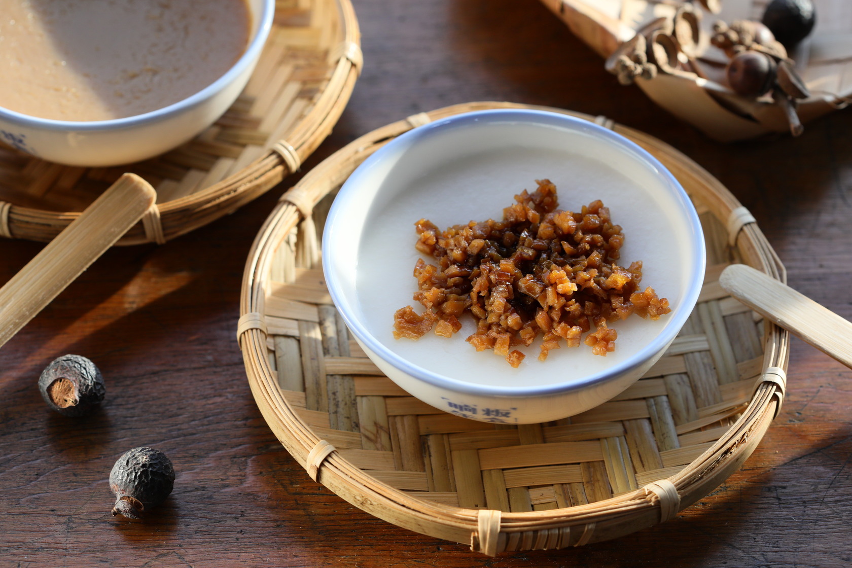 「好拾鹹水粄」吃得柔嫩的口感和純米的原味。（25元／份）