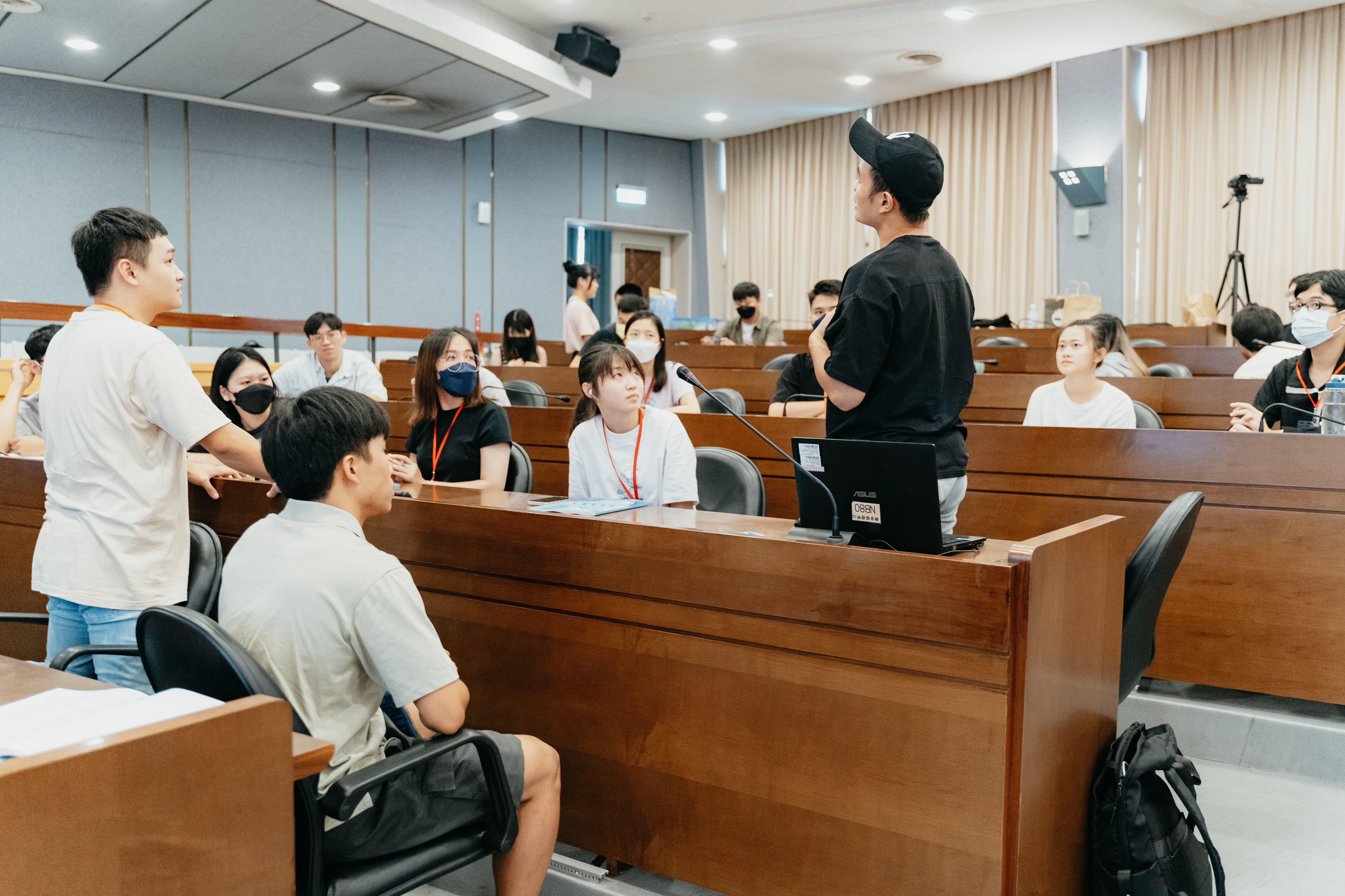 新北青年局舉辦「學生自治·新北領航·大專領導力自治營隊」。（新北市青年局提供）