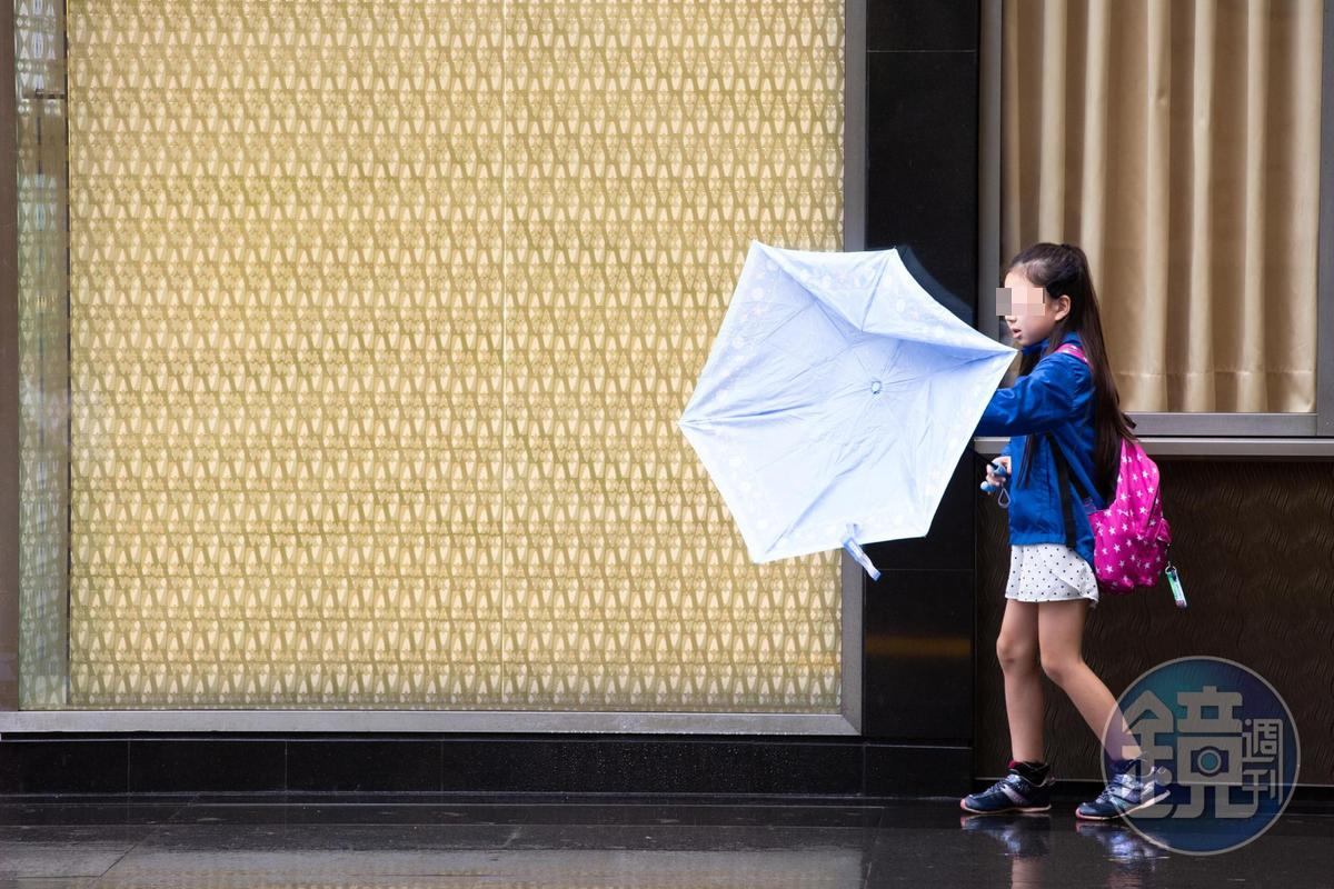 海葵颱風襲台，造成中南部大雨。（示意圖，本刊資料照）