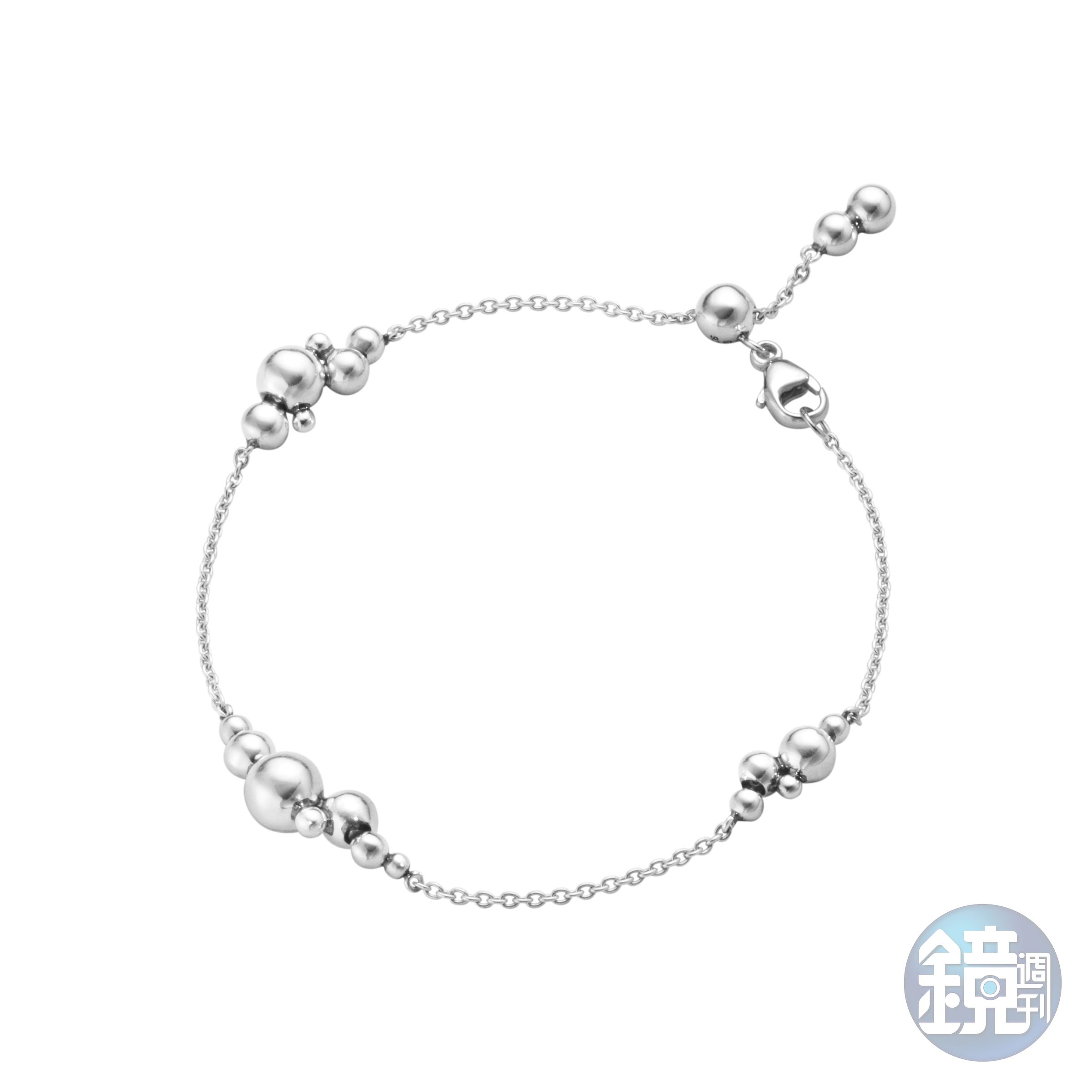 MOONLIGHT GRAPES系列氧化純銀 手鍊。NT$8,700(喬治傑生提供)