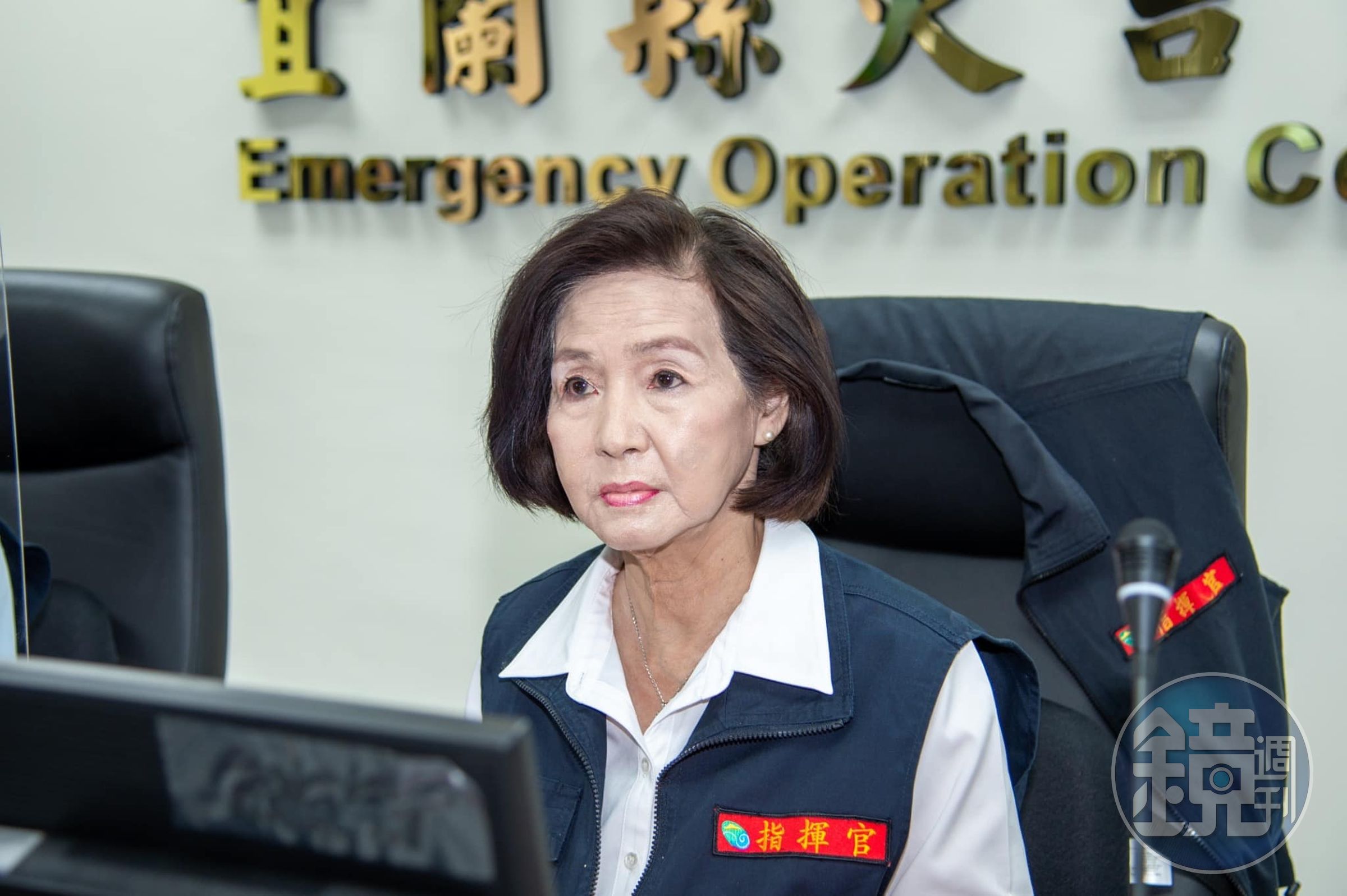 宜蘭縣今天正常上班上課,縣長林姿妙的臉書湧入縣民一片罵聲。(翻攝自林姿妙臉書)