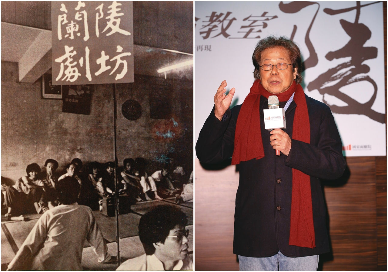 吳靜吉當年與金士傑共同創立蘭陵劇坊，是台灣表演藝術的重要推手，今年已高齡84歲。（蕭志傑攝、蘭陵劇坊提供）
