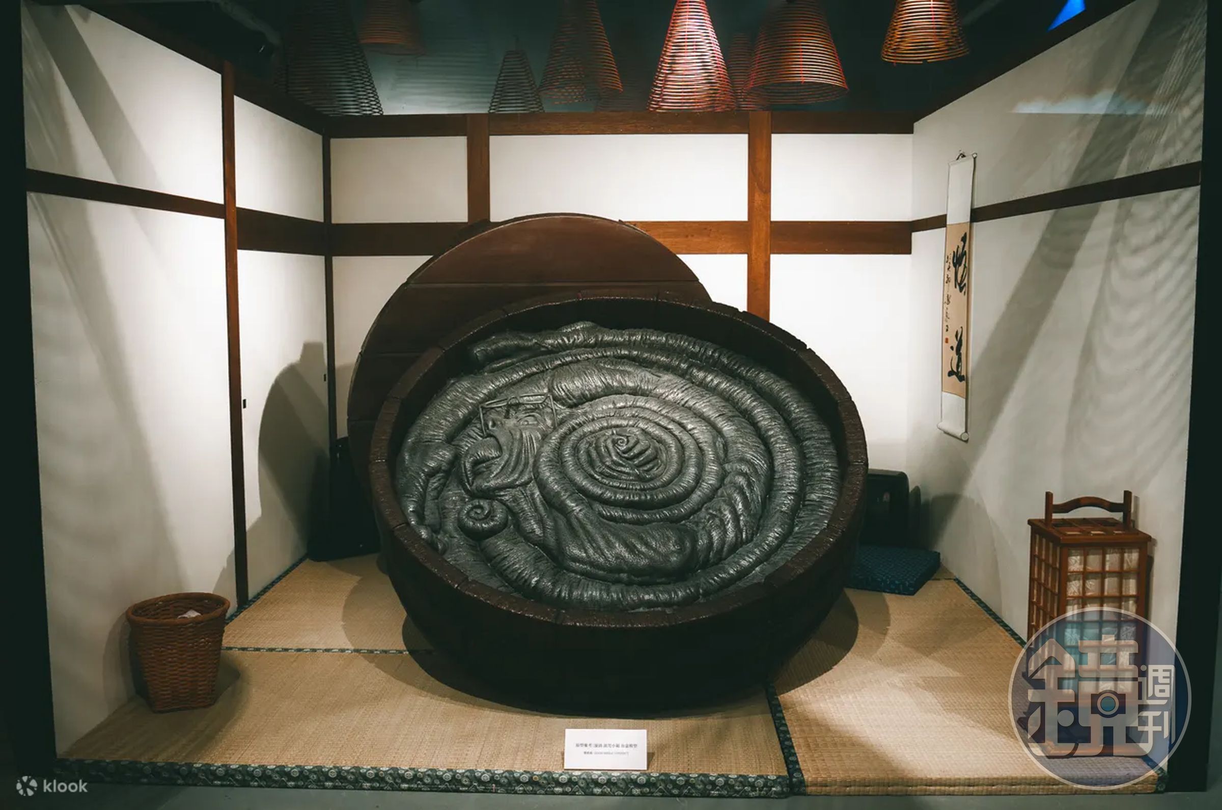 現場展出全球首展大型「漩渦」詛咒裝置，粉絲不能錯過。（Klook提供）