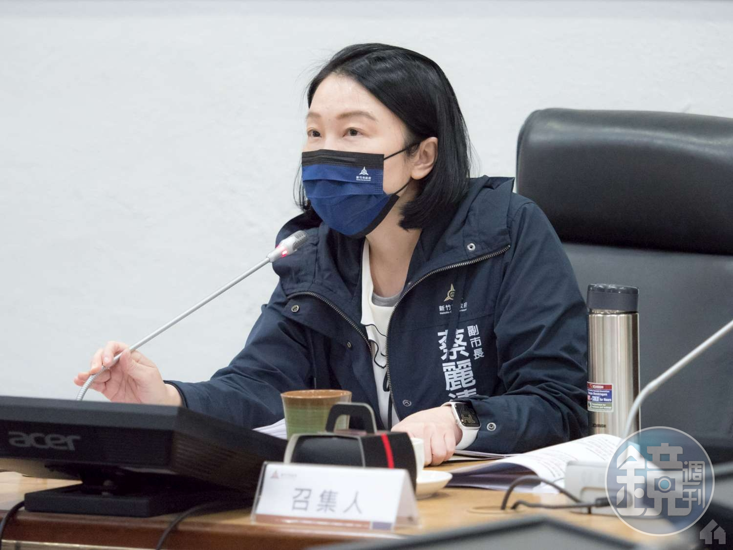 前檢察官蔡麗清將離任新竹市副市長一職。(新竹市府提供)