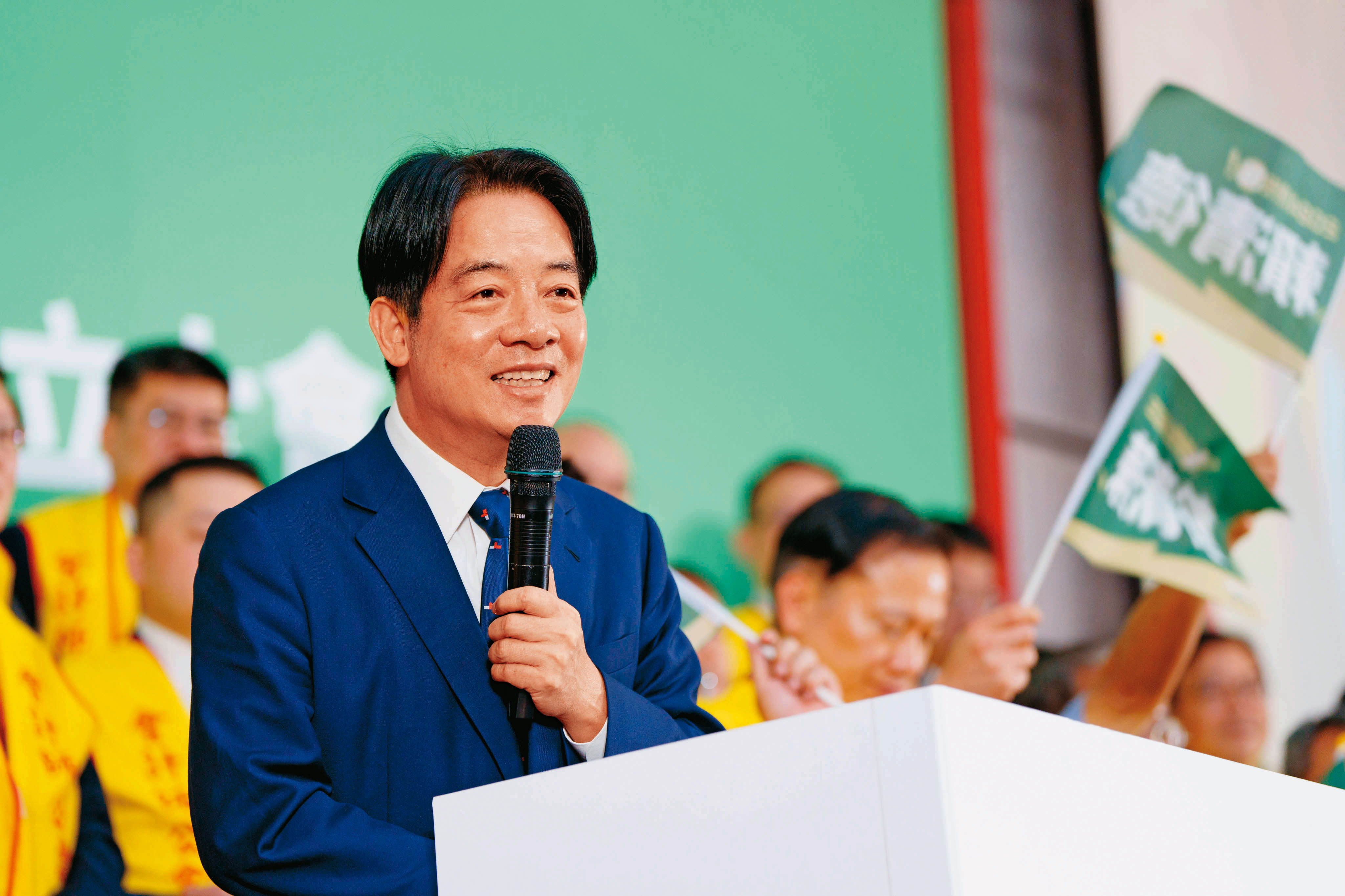 照目前局勢看來，賴清德的確躺著選就會贏，但當選後可能面臨政治亂成一團、什麼事都做不了。（賴清德團隊提供）