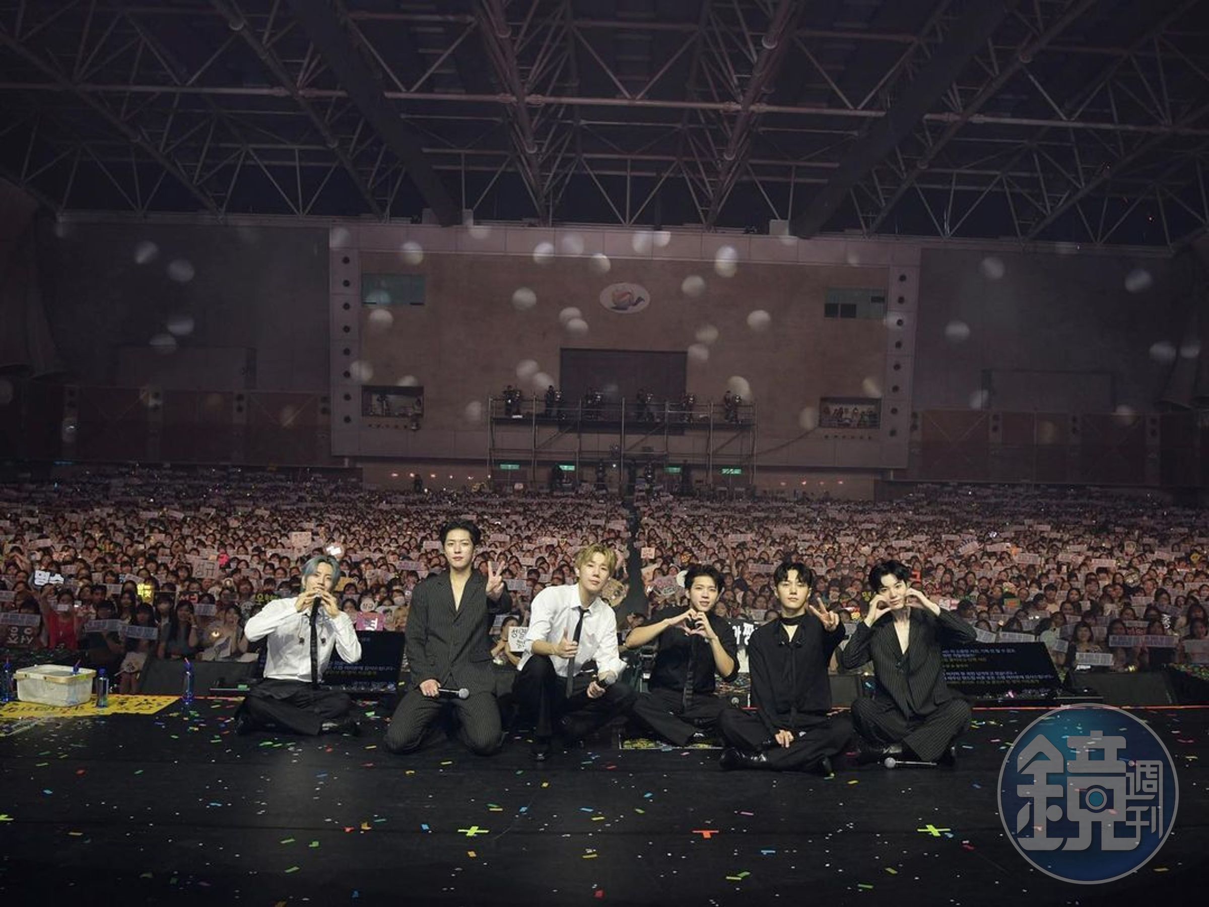 INFINITE兩場台灣演唱會共吸引6,000粉絲參加。（翻攝INFINITE INS）