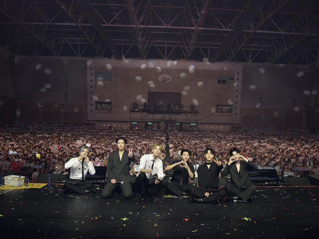 INFINITE兩場台灣演唱會共吸引6,000粉絲參加。(翻攝INFINITE INS)