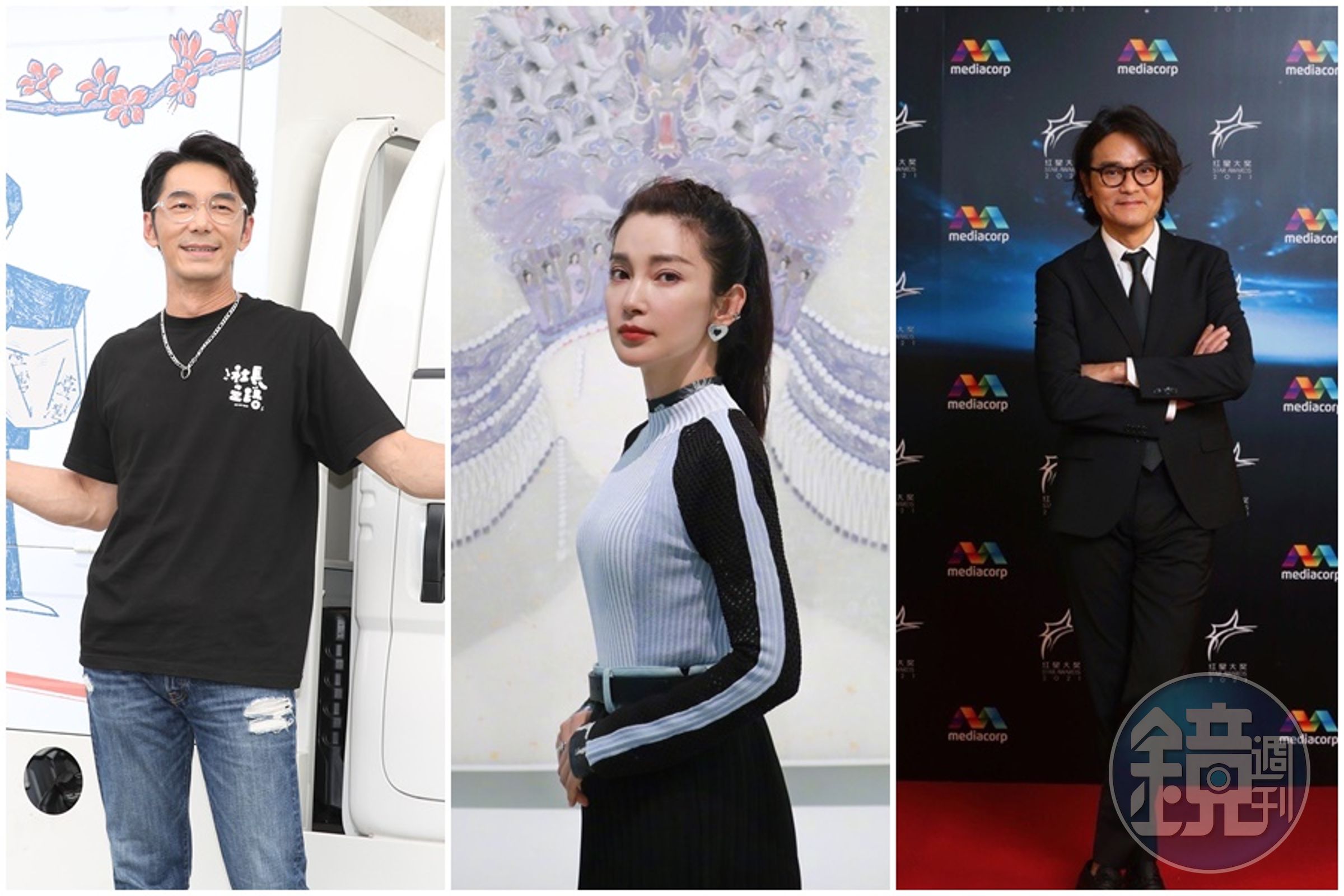 李冰冰(左起)、李李仁、衛詩雅都曾因演出強暴戲留下陰影。(本刊資料照、翻攝自微博)