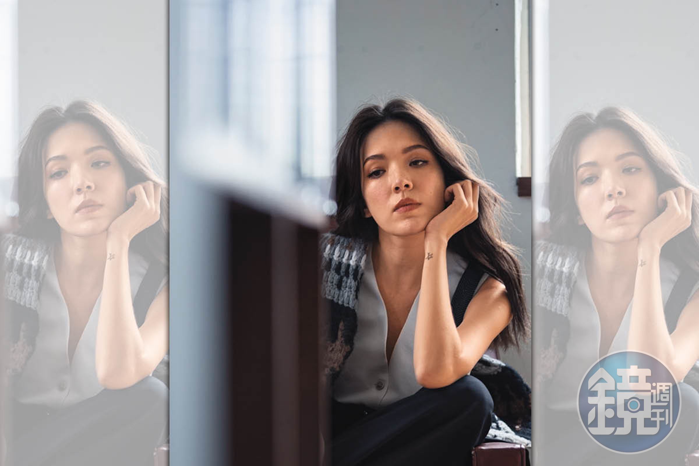許瑋甯在Netflix懸疑劇《她和她的她》劇中,飾演個性高冷的職場女強人。