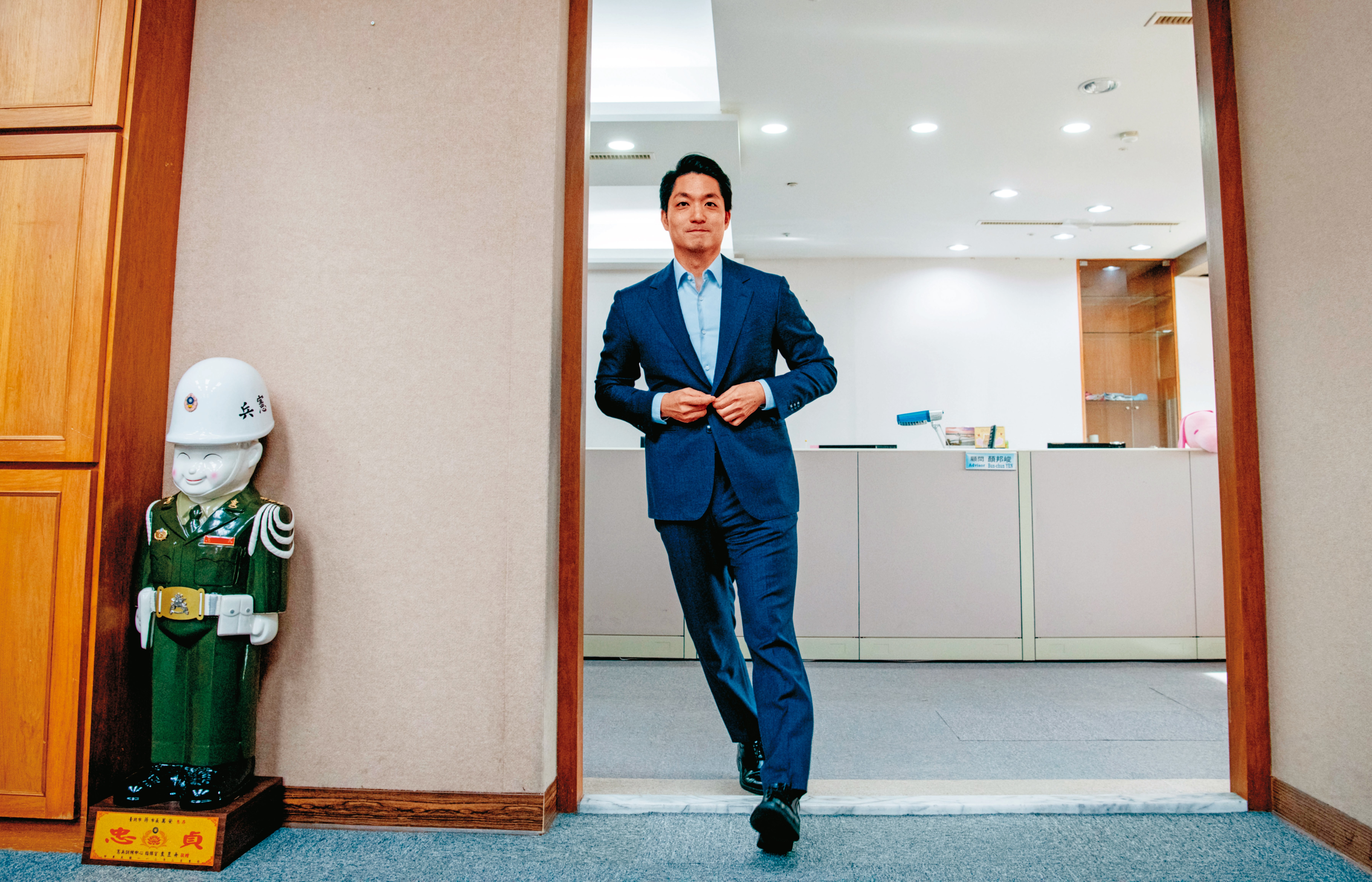 蔣萬安接受本刊專訪，以「雙城好，兩岸好」的論述，凸顯民意盼兩岸交流。