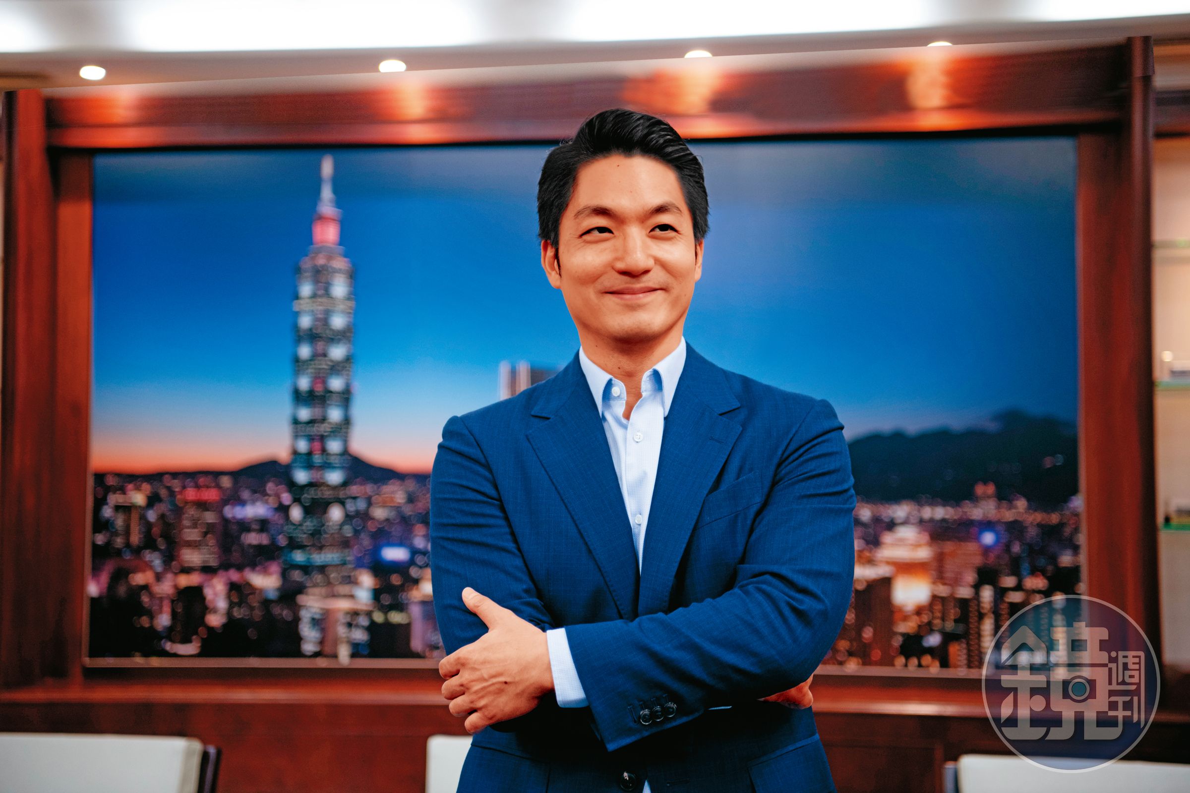 蔣萬安接受本刊專訪，強調希望透過務實、理性的對話，促進兩岸合作。