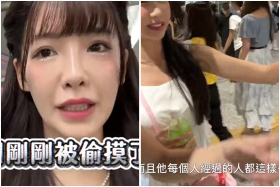 李恩菲赴日本遭性騷擾。（翻攝自李恩菲Youtube）