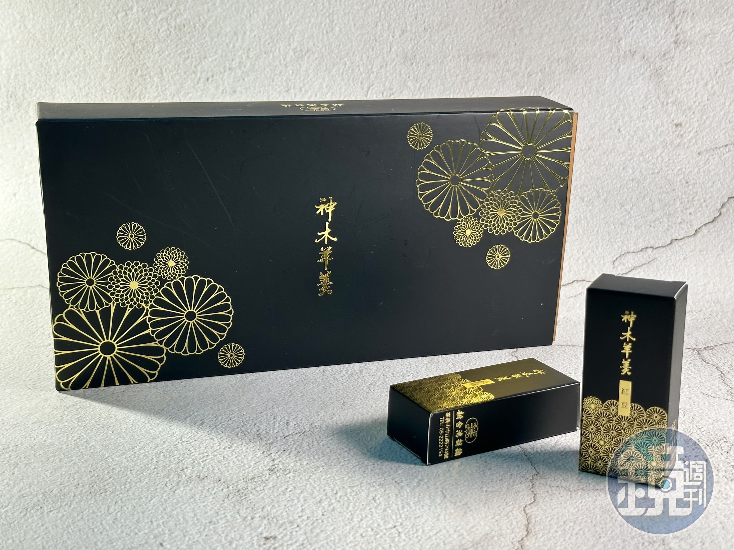 「神木羊羹」包裝和風雅緻,適合拿來送禮。(300元/盒、5入)