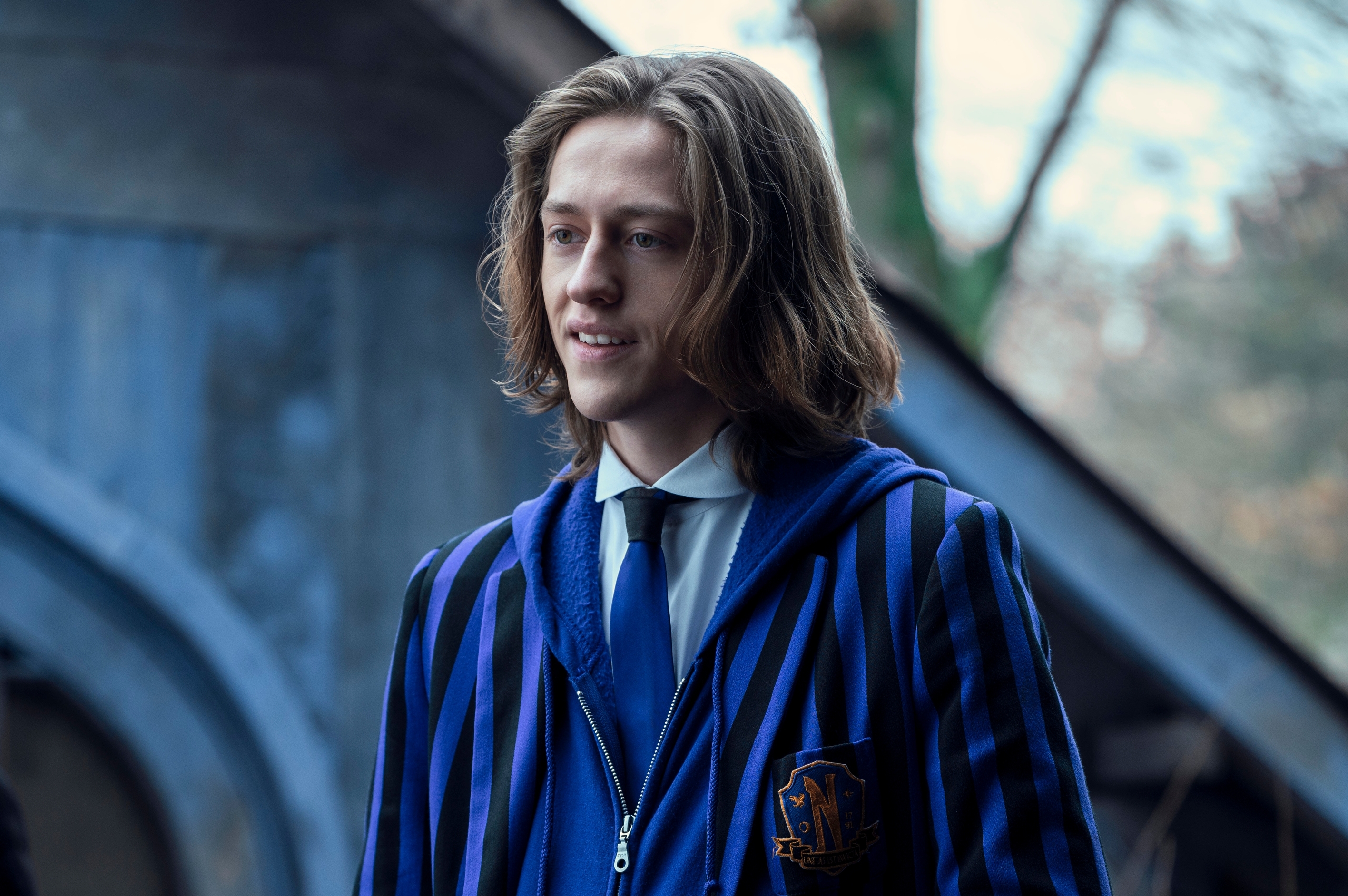 波西海因斯懷特被傳不會出現在《星期三》第2季。（Netflix提供）