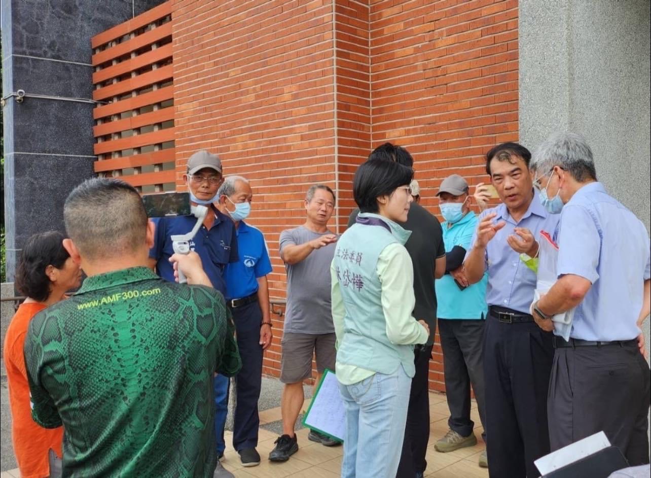 林岱樺要求台電盡快改善汕尾用電安全。（翻攝立委林岱樺臉書）