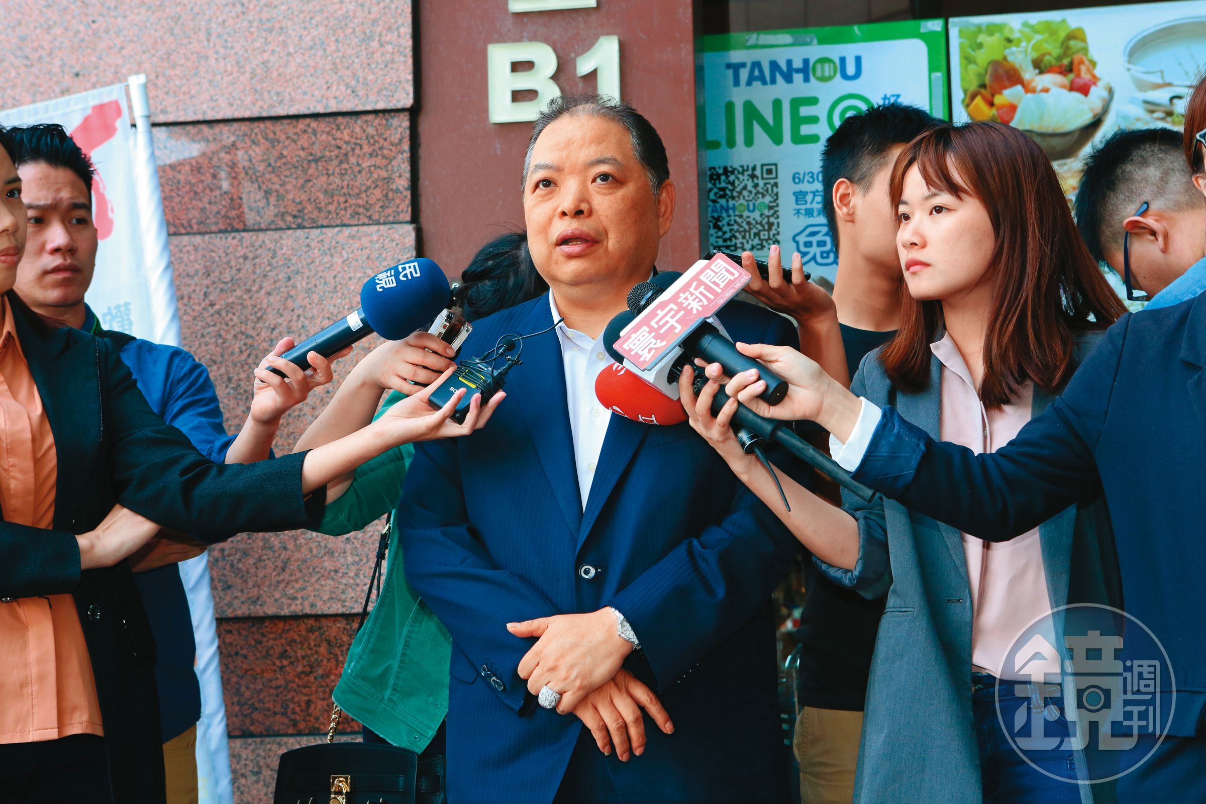 民進黨中常委黃承國因敗選被檢討，因而引發一連串修法動作。（賴智揚攝）