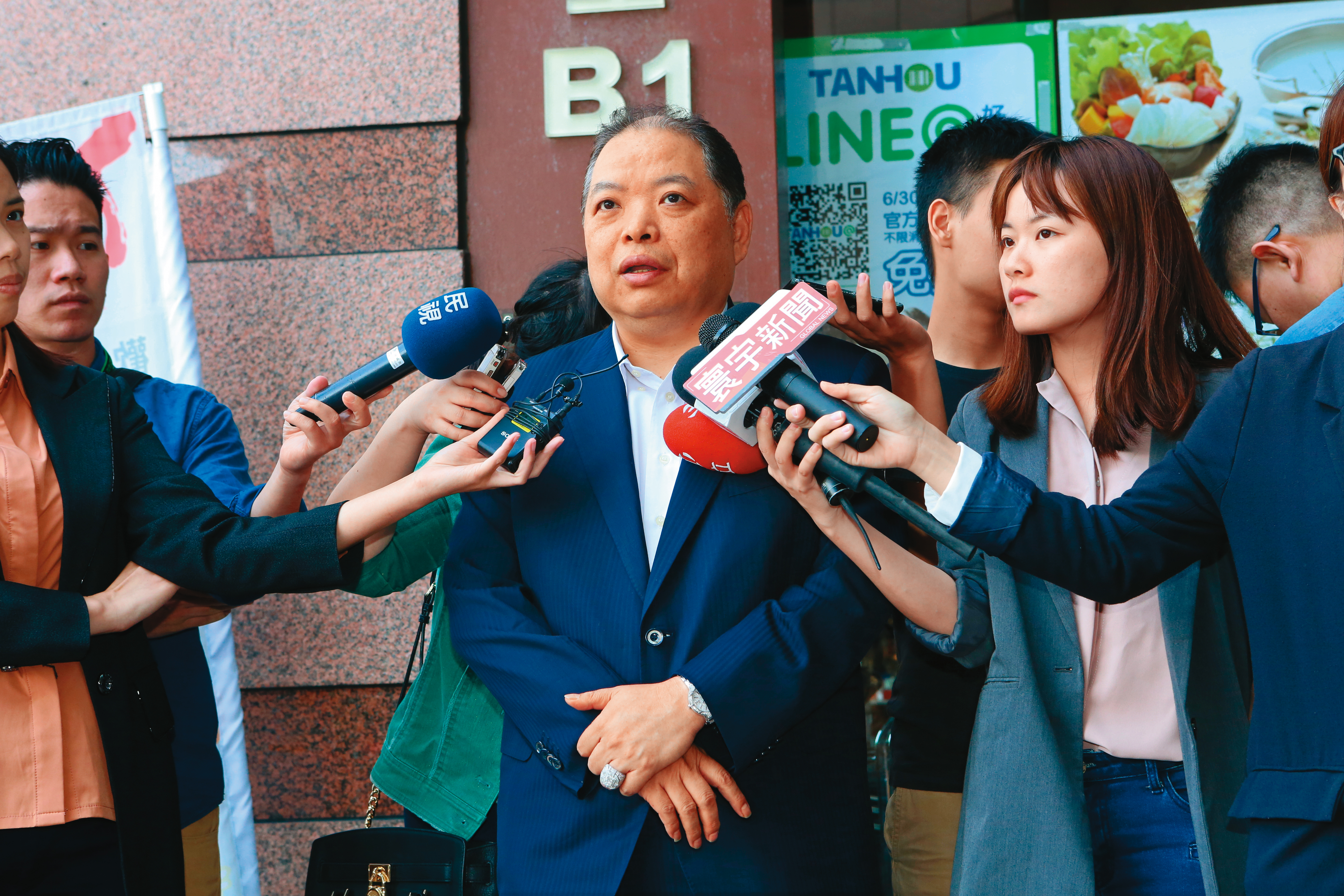 民進黨中常委黃承國因敗選被檢討，因而引發一連串修法動作。（賴智揚攝）