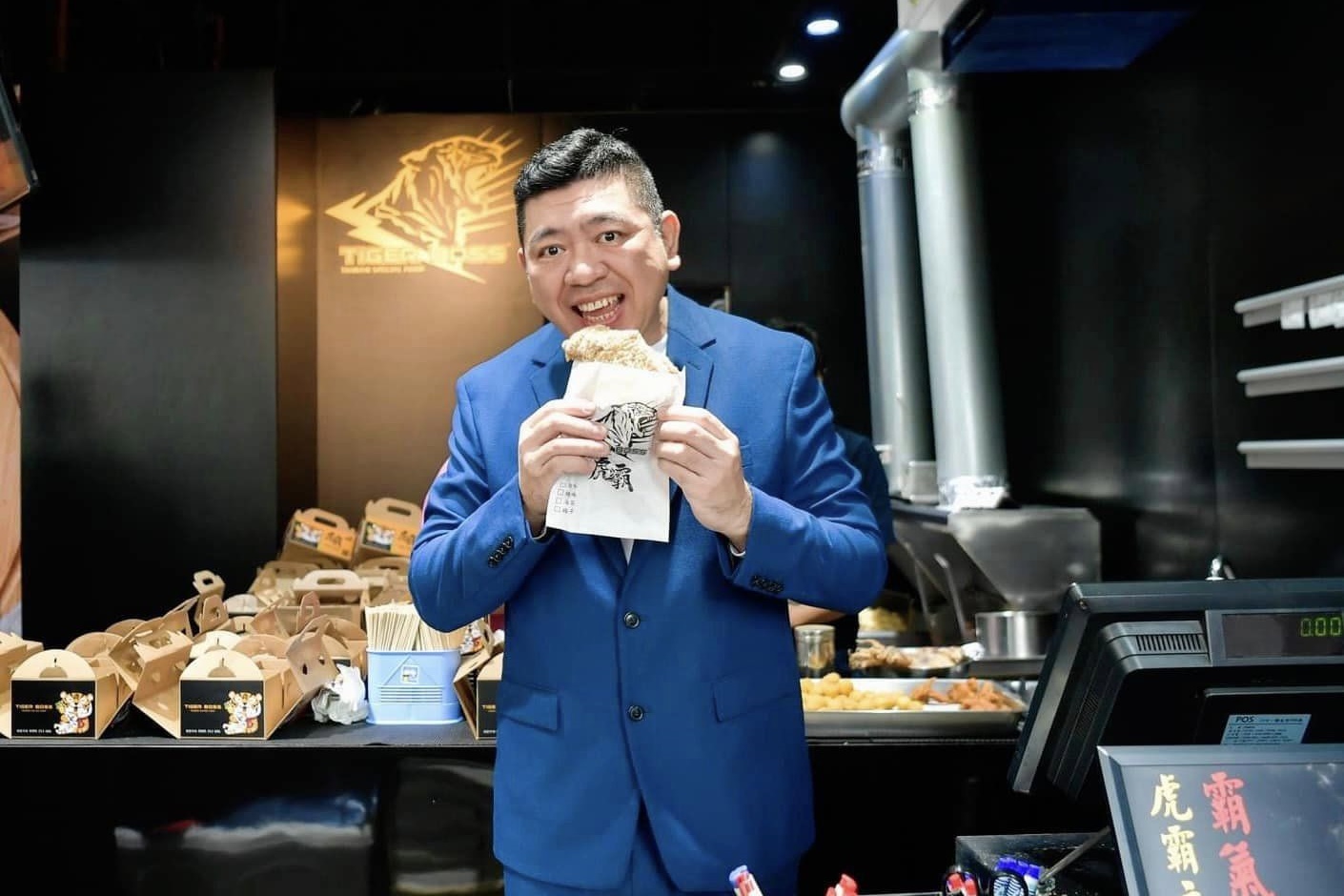 NONO今年6月遭控性騷，副業「虎霸」炸物火速切割仍無法止血，日前悄悄收攤。（翻攝自NONO臉書）