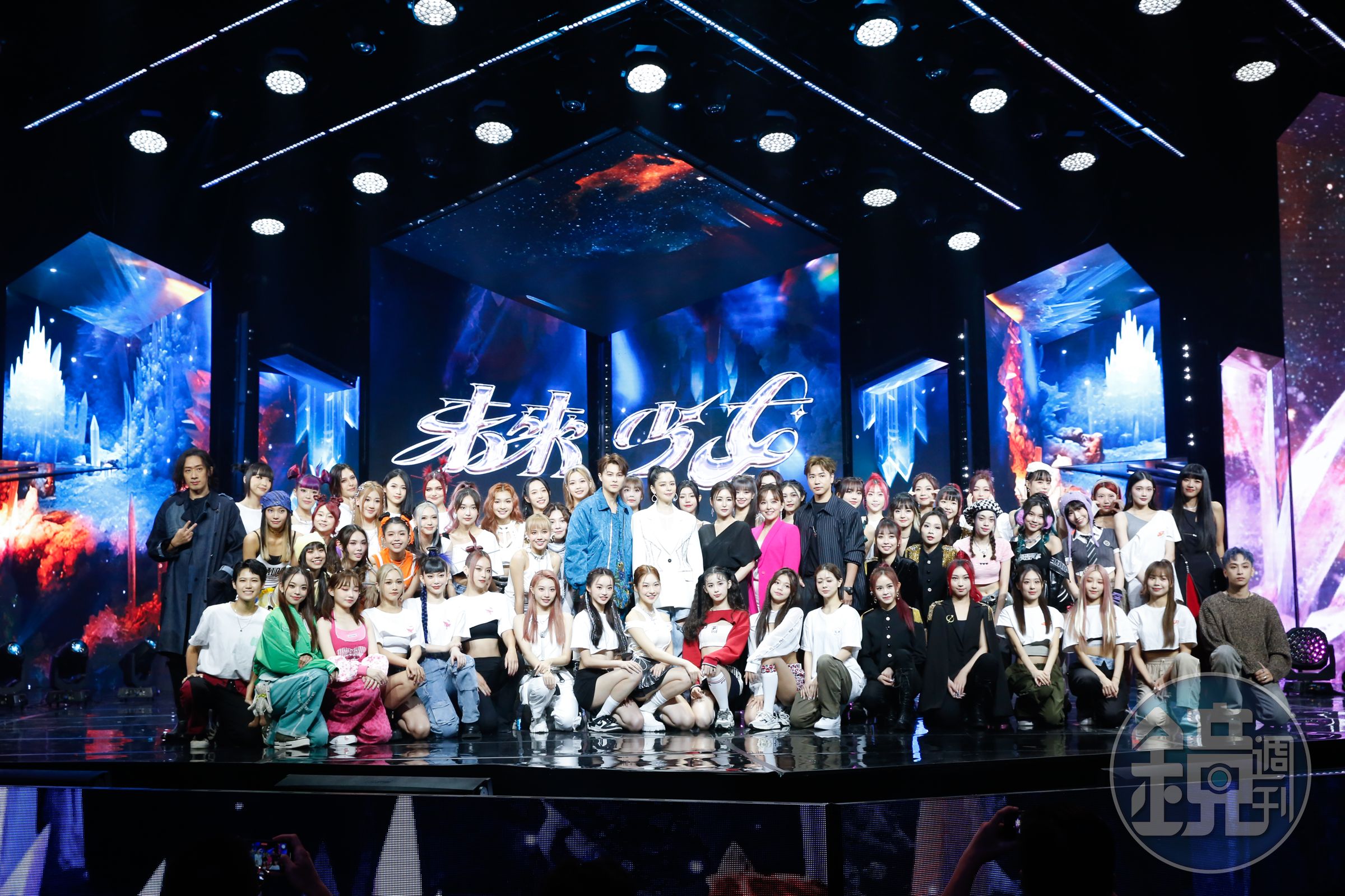 《未來少女》6日收官錄影，少女製作人徐若瑄、少女導師邱勝翊以及少女見證人歐漢聲（歐弟）、麻衣和愛紗都出席。