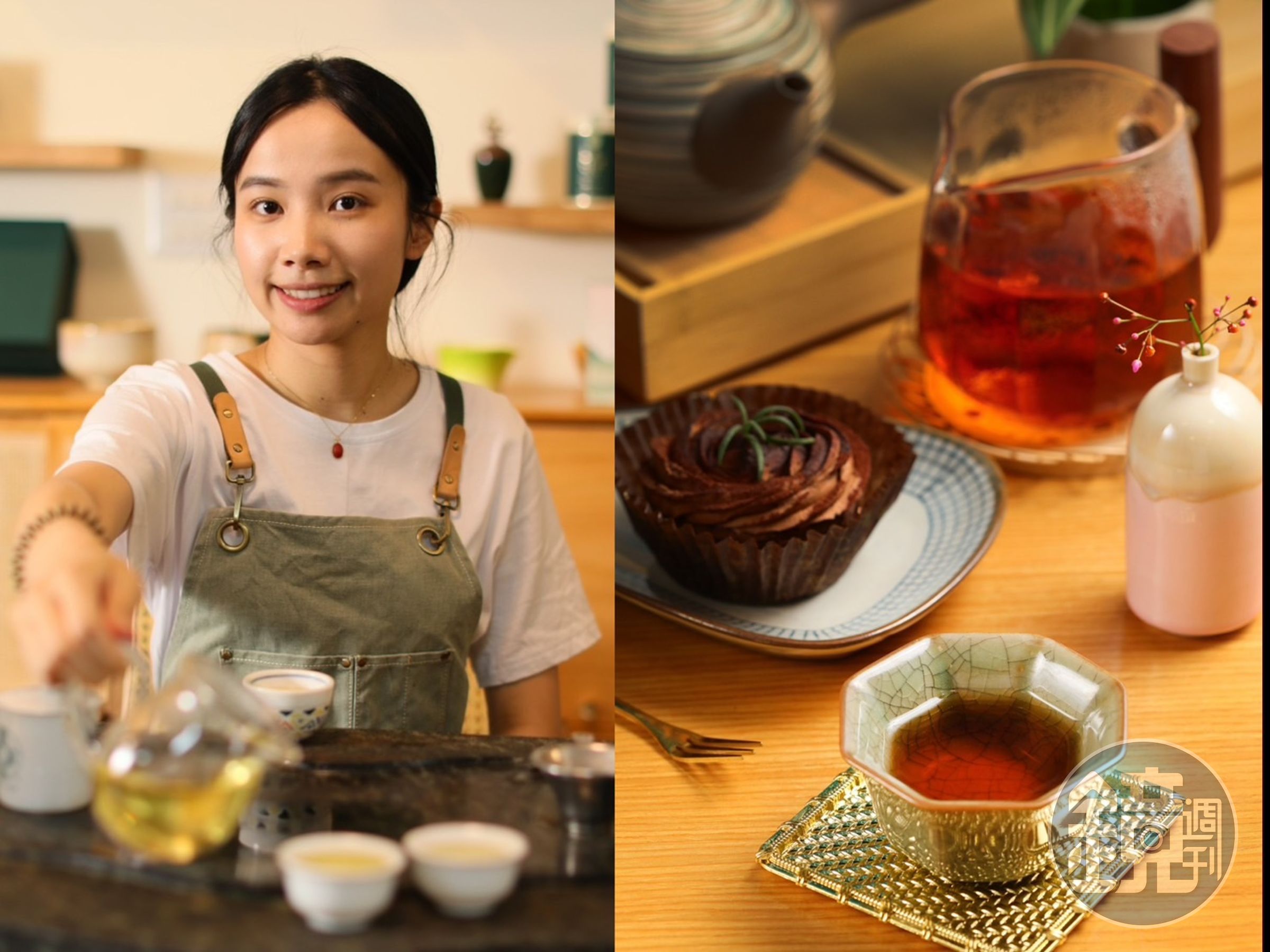 葉佳欣將自家老牌茶廠重新塑形,打造出全新品牌「葉家千金」。