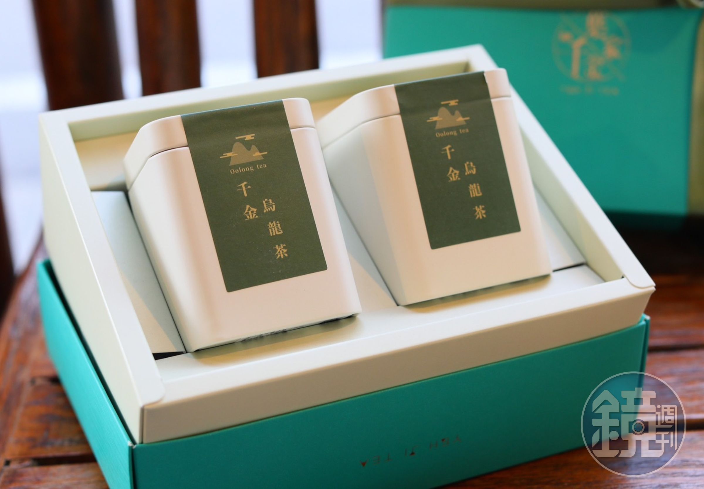 「葉家千金」的茶葉禮盒簡約不失精緻,適合送禮也適合送自己。