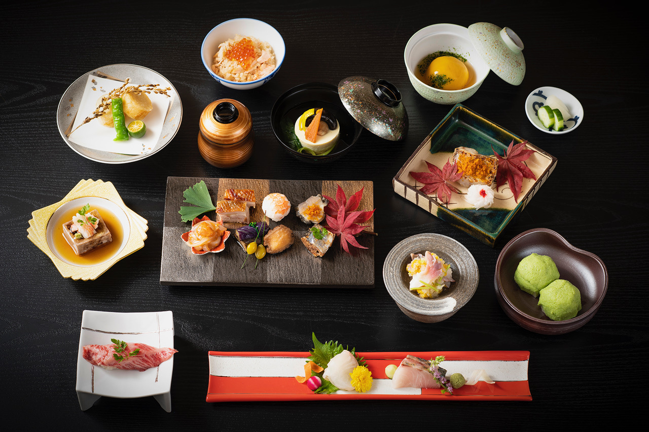HAYASE的料理長郡司行雄特別為「浦霞美酒佳餚會」進行餐酒搭配。（JR東日本大飯店台北提供）