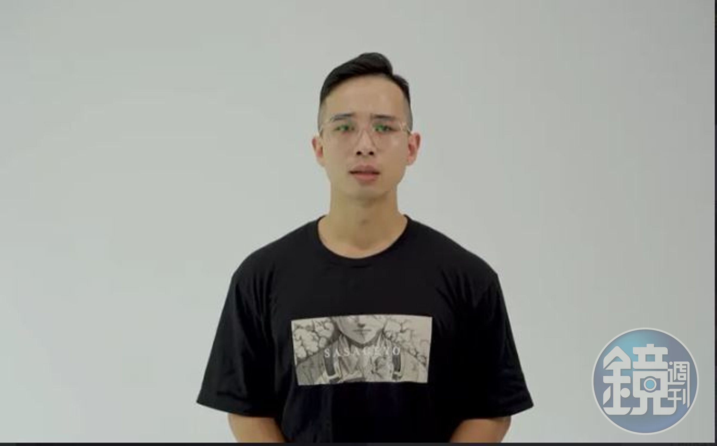 朱男今晨上傳一段自拍影片,再次向社會道歉。(翻攝自朱男IG)