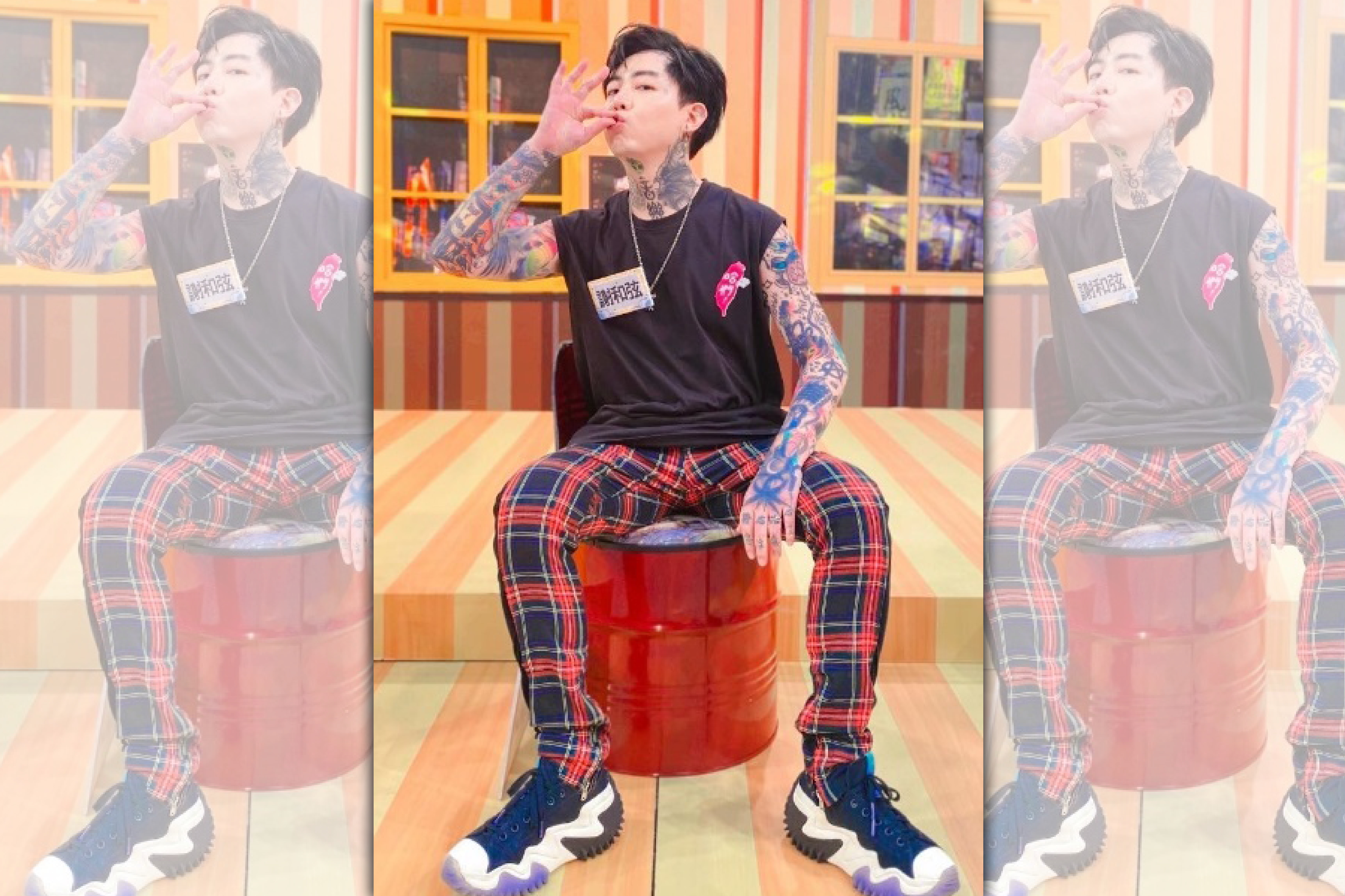 謝和弦說法務部反毒宣導片可以找他演，他只收420元。（翻攝自謝和弦 R-chord (阿扣) 臉書）