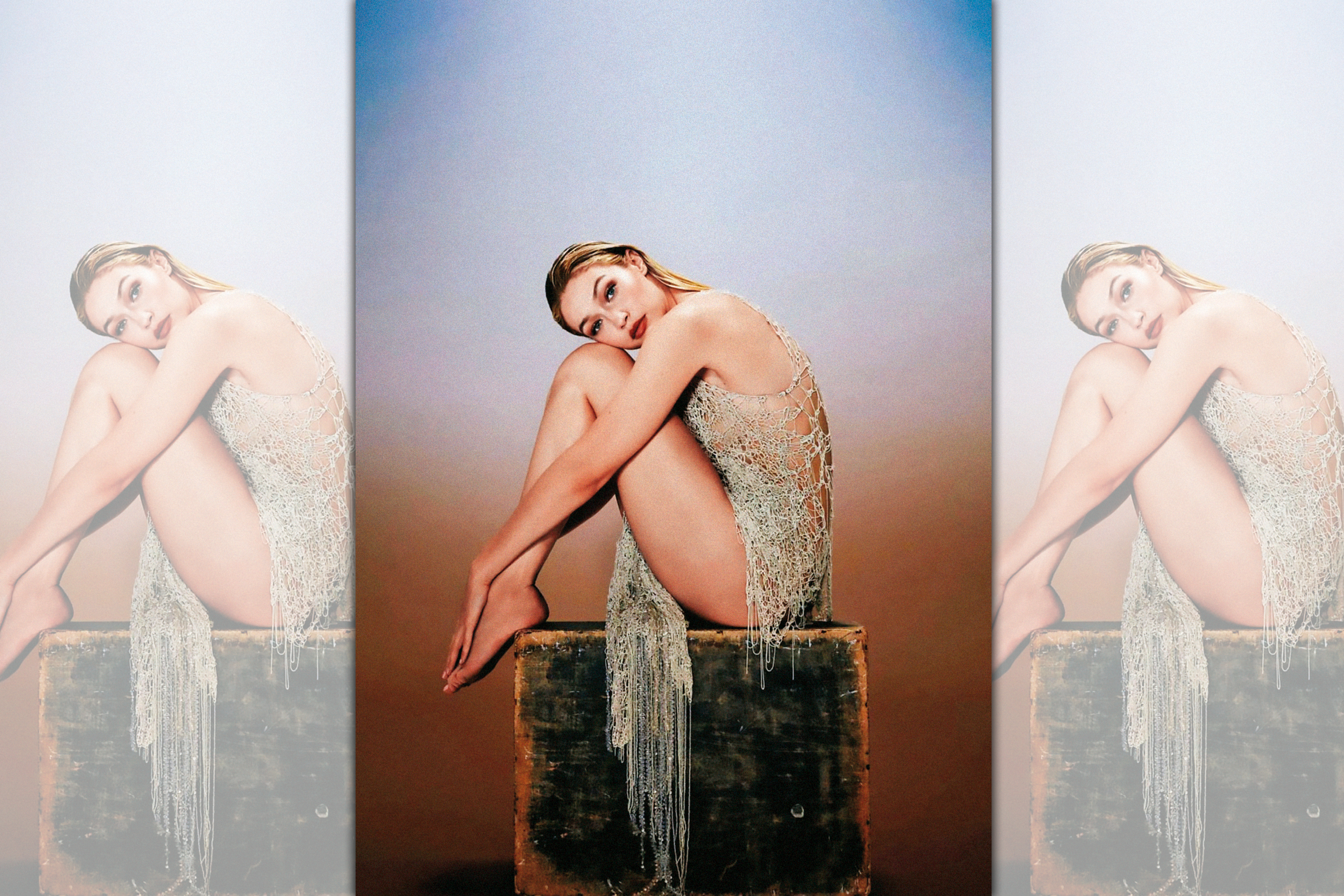 模特兒界的當紅炸子雞吉吉哈蒂，今年回歸參與維多利亞的祕密大秀。（翻攝自維祕IG）