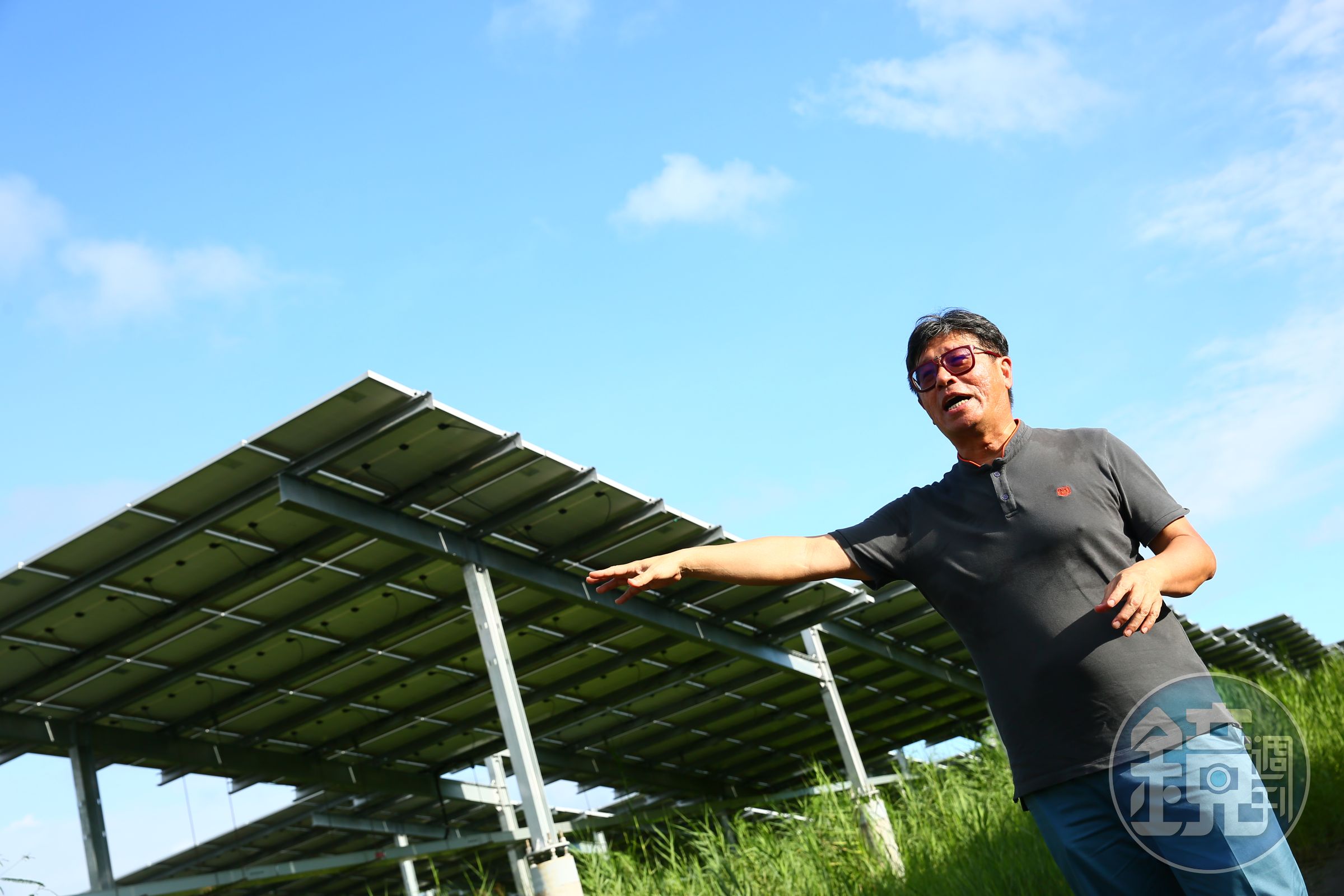 對於大家對光電業的誤解,蔡佳晉特別一一詳細說明。