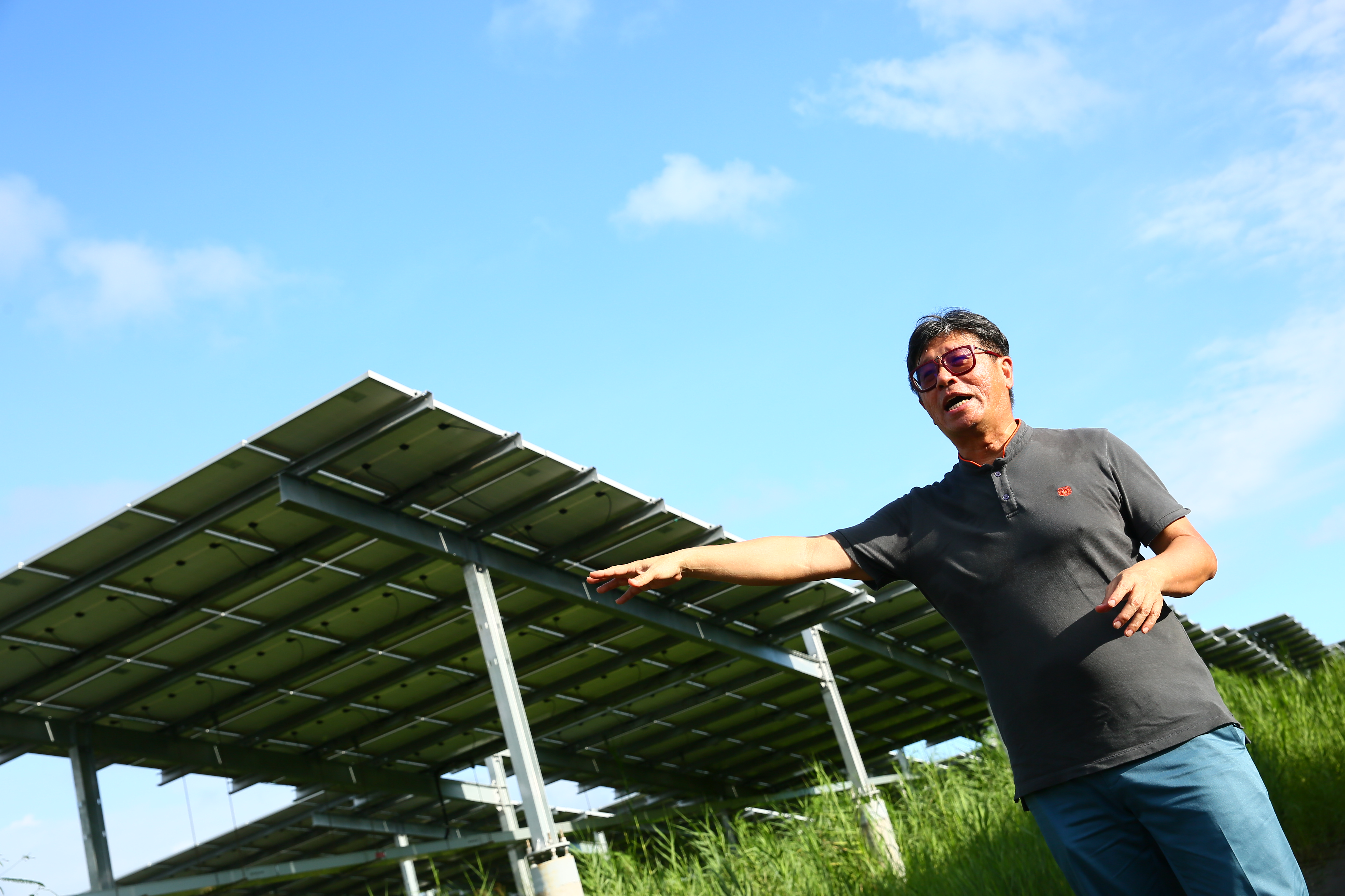 對於大家對光電業的誤解，蔡佳晉特別一一詳細說明。