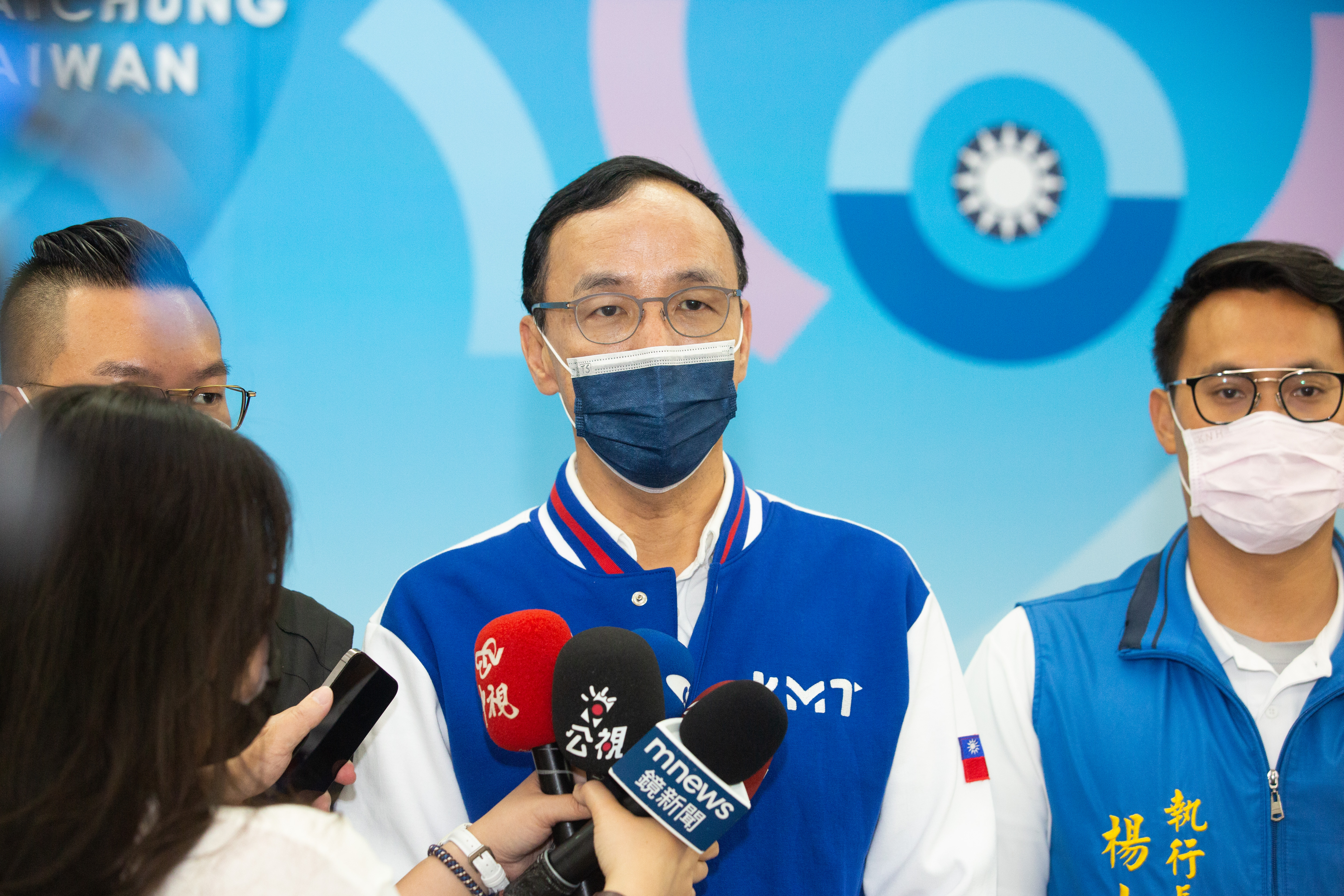 國民黨主席朱立倫6日在中常會拋出政黨合作議題，引發外界聯想，朱今（8日）未否認相關說法。（本刊資料照）