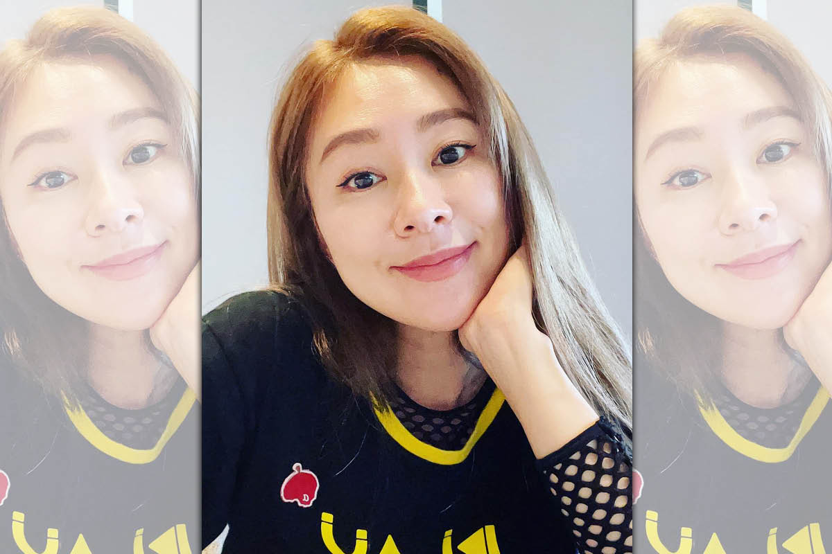 張棋惠健康檢查出肺部有近20個結節。（翻攝臉書）