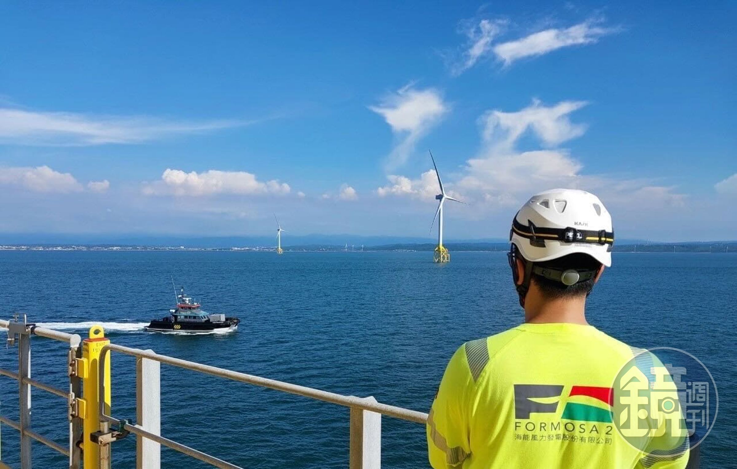 海能風電邁入穩定商轉．為台灣本地綠能發展開啟了新篇章。（海能風電提供）