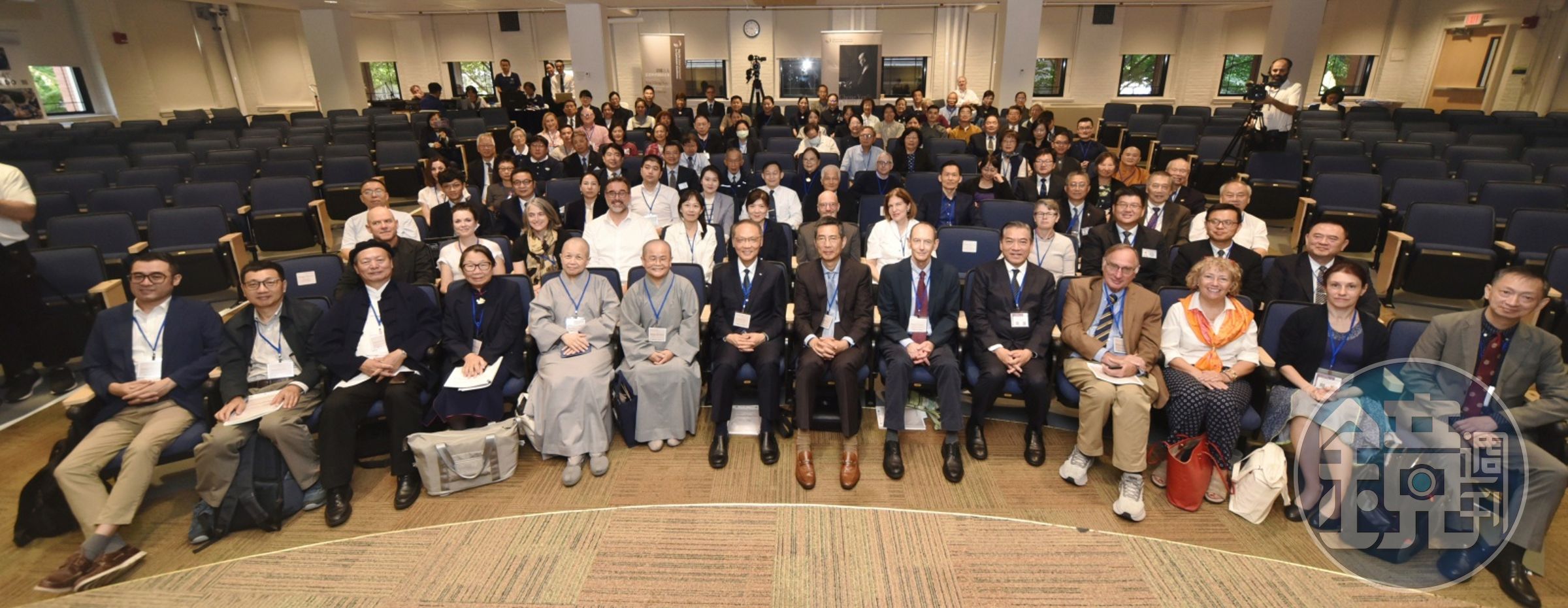第9屆共善學思會由哈佛大學文理學院與慈濟慈善基金會首度合辦,9月3日、4日在哈佛大學地理學講堂舉行。(慈濟基金會提供)