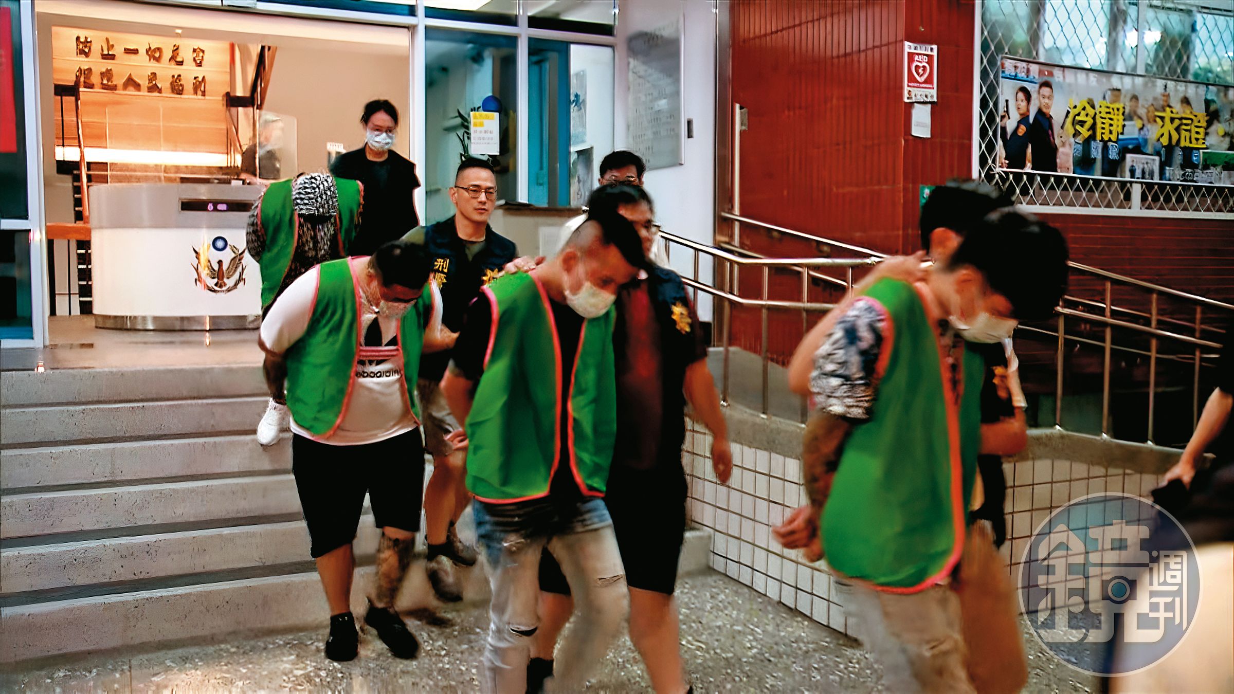 涉虐殺案的被告(圖)遭逮捕,其中1名洗車場股東獲法院交保後,立即趕赴機場逃亡柬埔寨。(東森新聞提供)