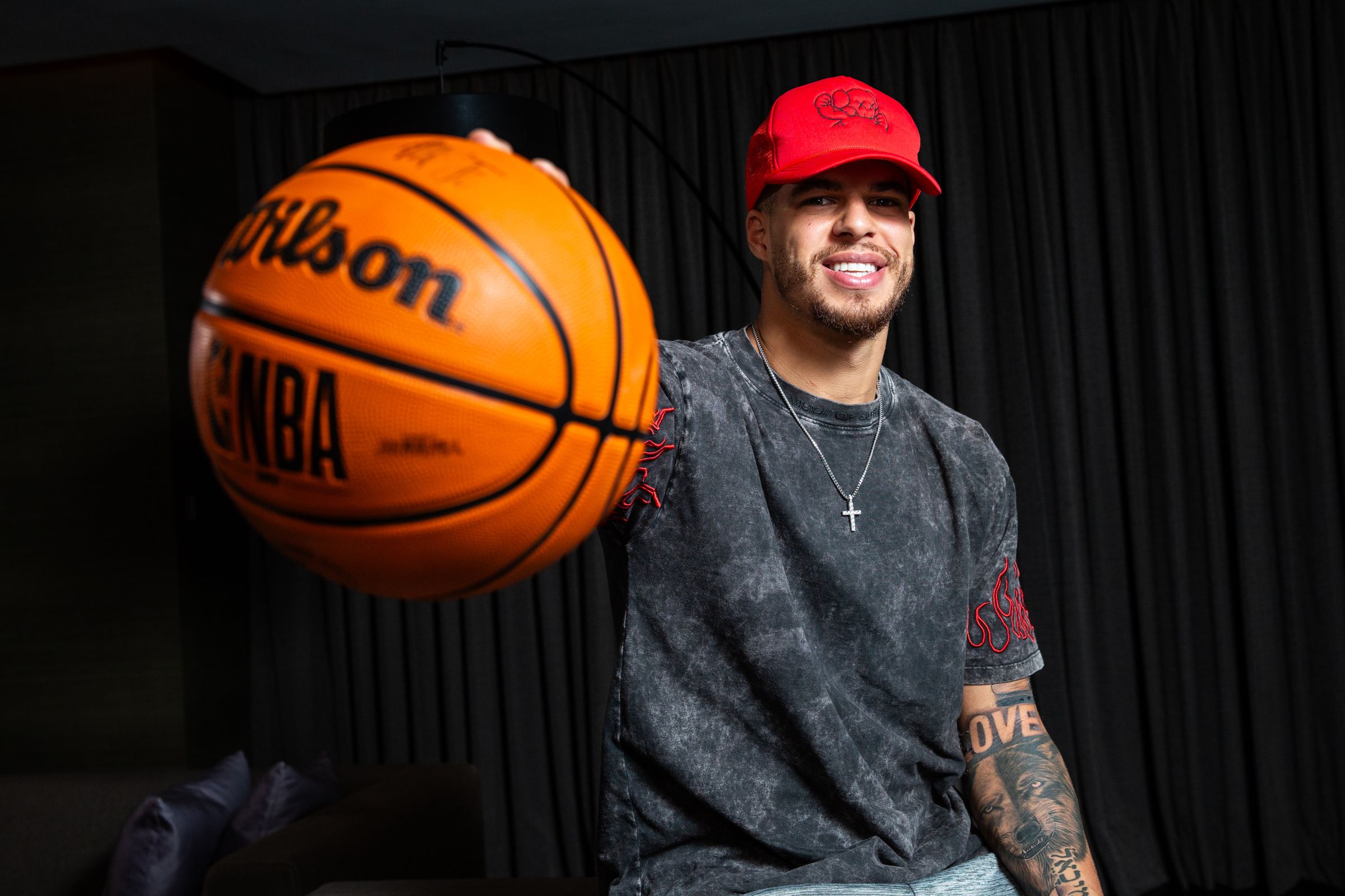 小波特接受本刊專訪，透露在NBA努力的心路歷程。