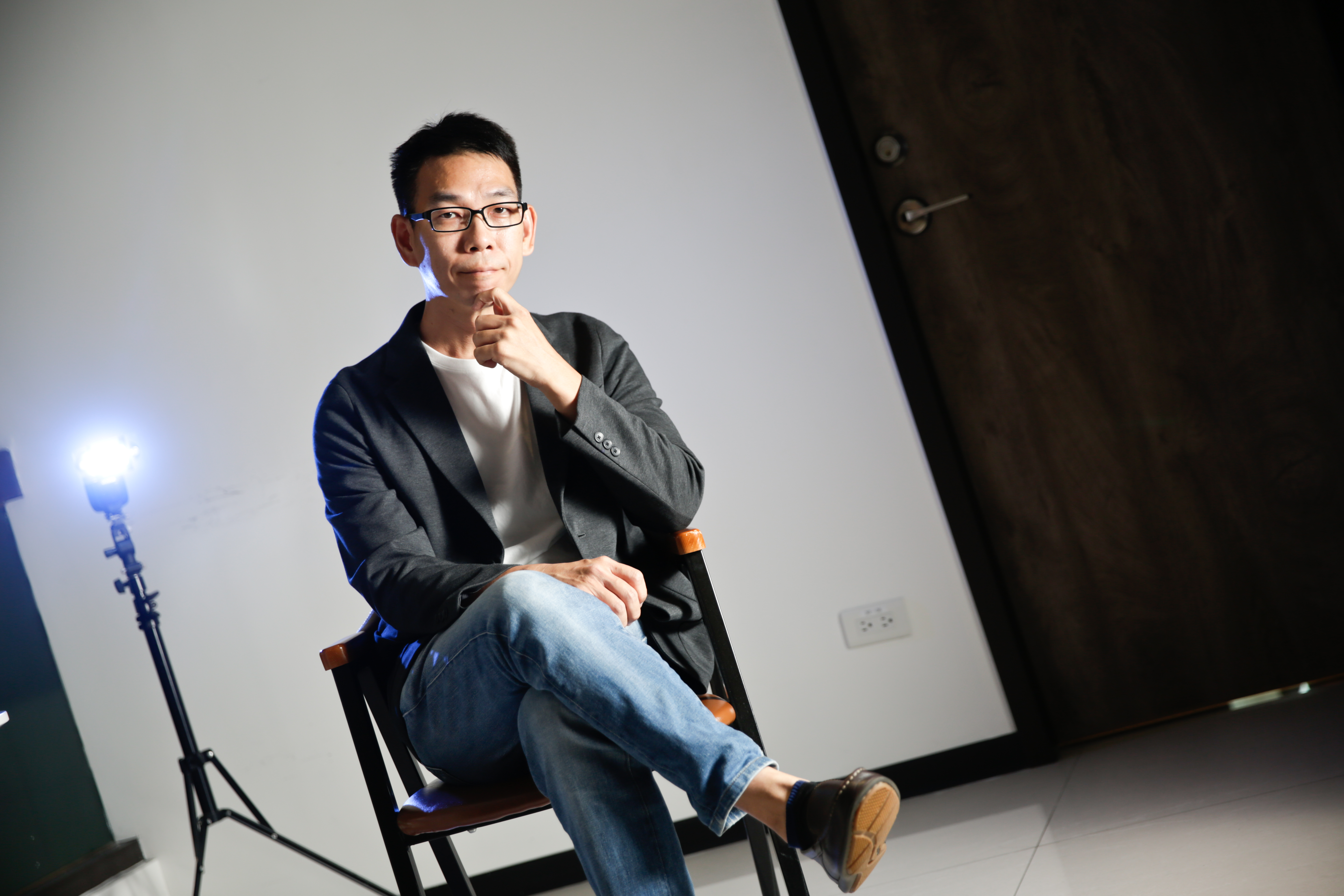 詹大為對懸疑類型作品感興趣，也希望透過自己的創作為台灣影視產業注入新氣象。