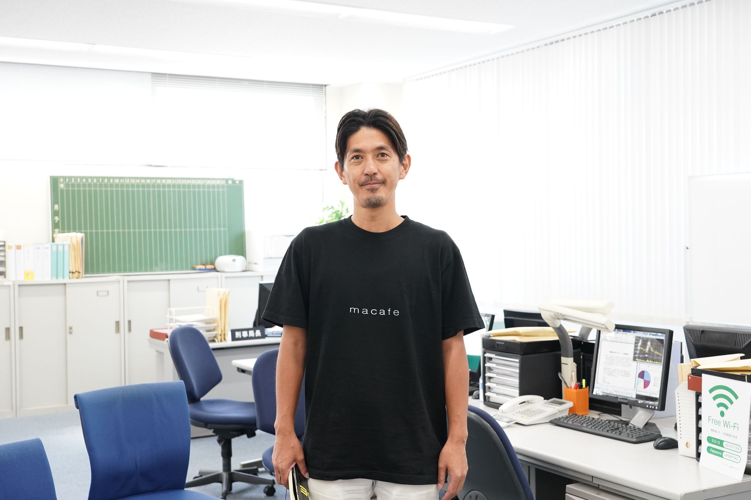 日劇《CODE-願望的代價》製作人中間利彥接受本刊視訊專訪,透露去年開始籌備此企劃。(原創娛樂提供)