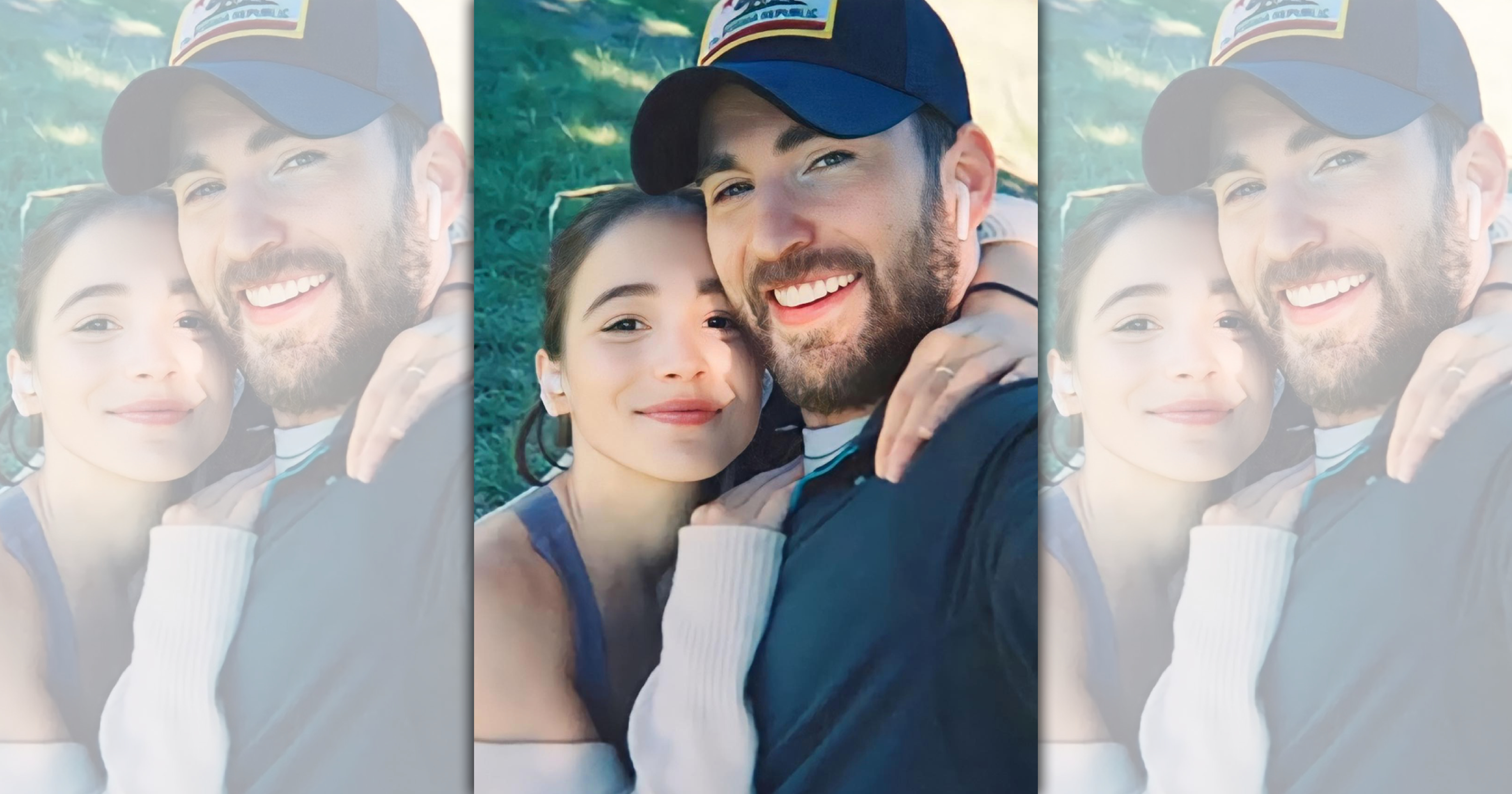 克里斯伊凡（右）與艾芭巴普蒂斯塔（左）交往一年多，已經悄悄結婚了。（翻攝自Team Cevans Instagram）