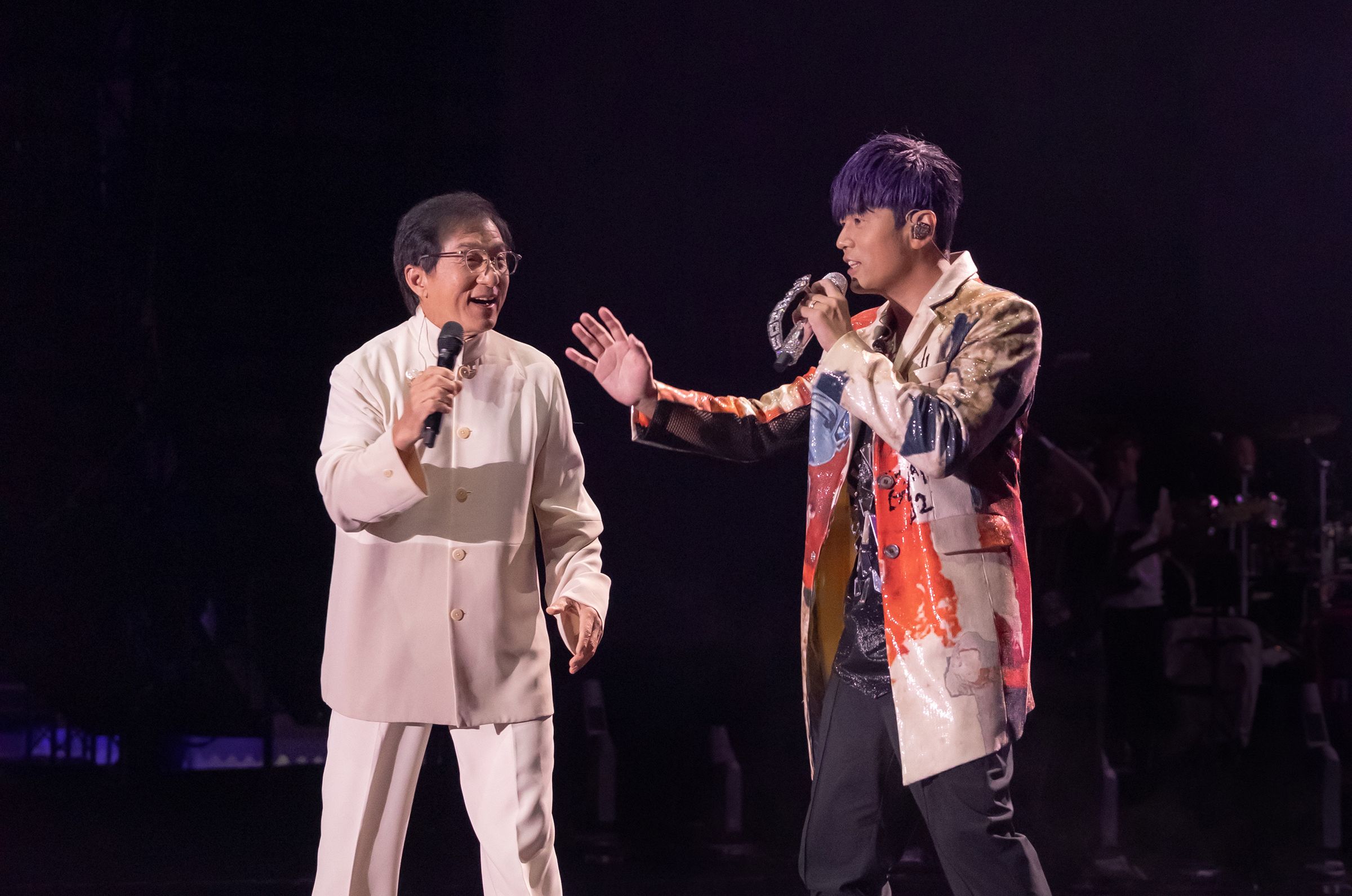 周杰倫一連4天在天津開唱,現場觀眾達18.5萬人次。(杰威爾提供)