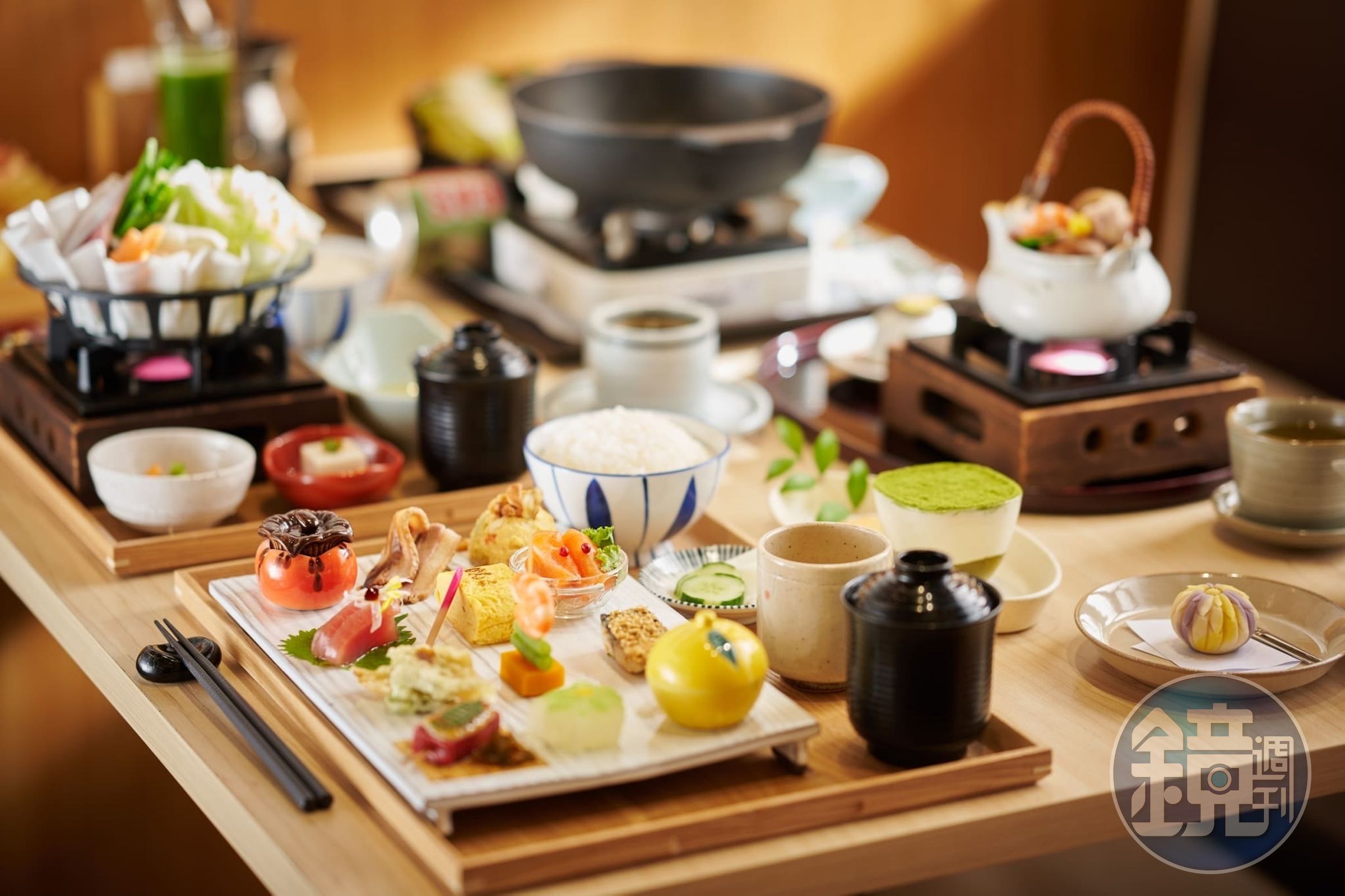 位於新北市新店的「莞固茶寮」推出全新一季菜單。（頑味國際餐飲提供）