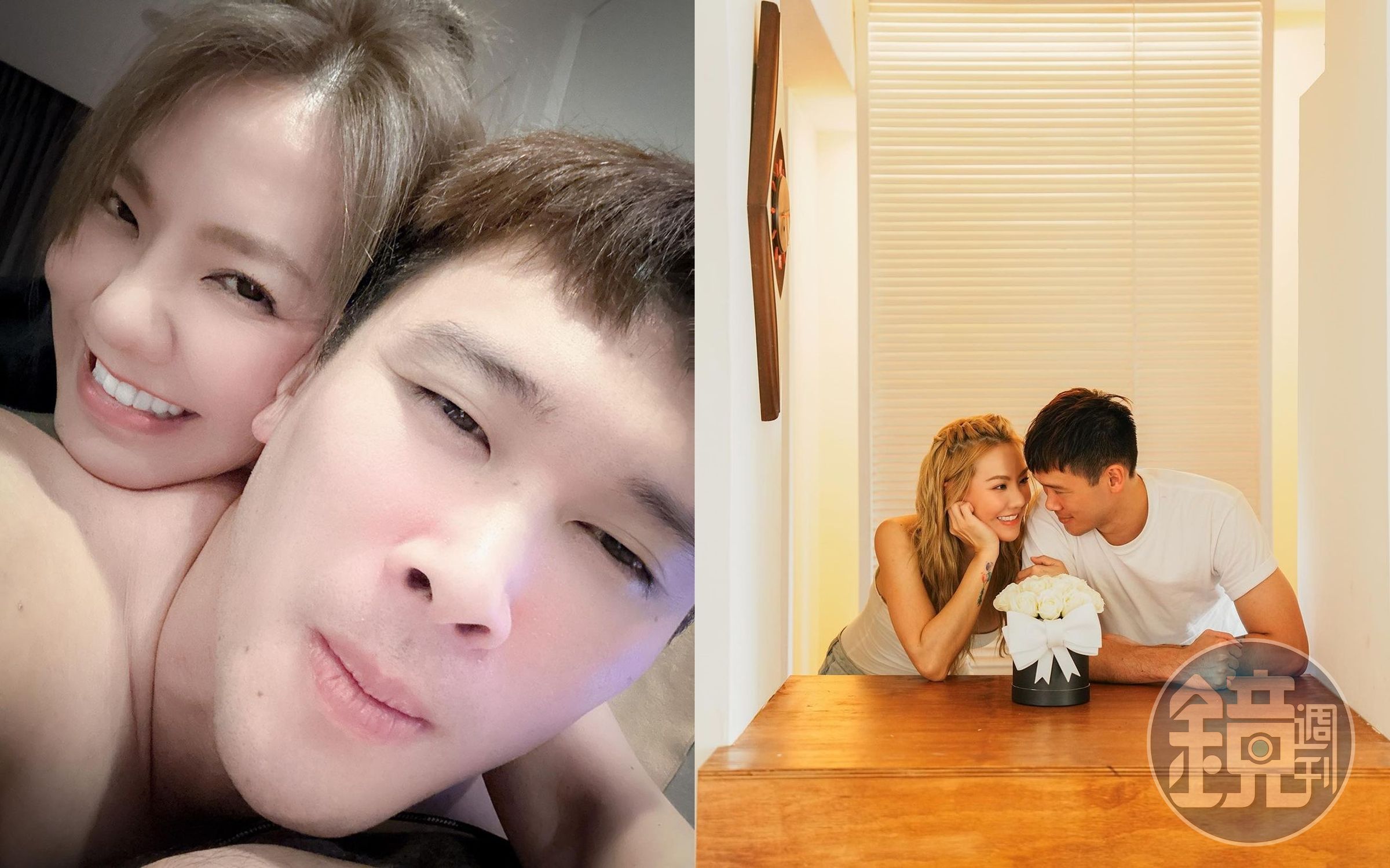 劉雨柔在IG經常曬愛之外,也曾覺得「離婚是人生污點」,不過球星新歡胡凱翔暖心語句讓她一秒直接感動爆哭。(翻攝劉雨柔IG)