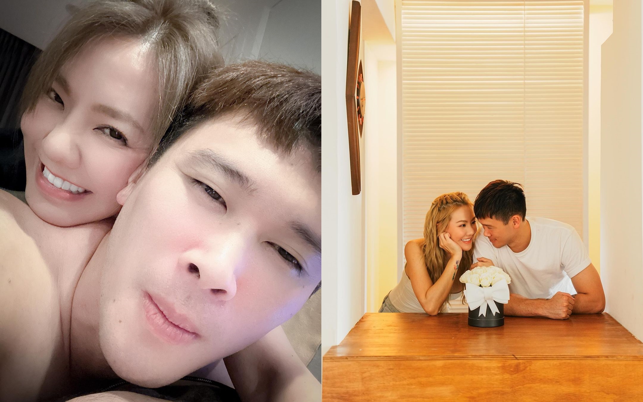 劉雨柔在IG經常曬愛之外，也曾覺得「離婚是人生污點」，不過球星新歡胡凱翔暖心語句讓她一秒直接感動爆哭。（翻攝劉雨柔IG）