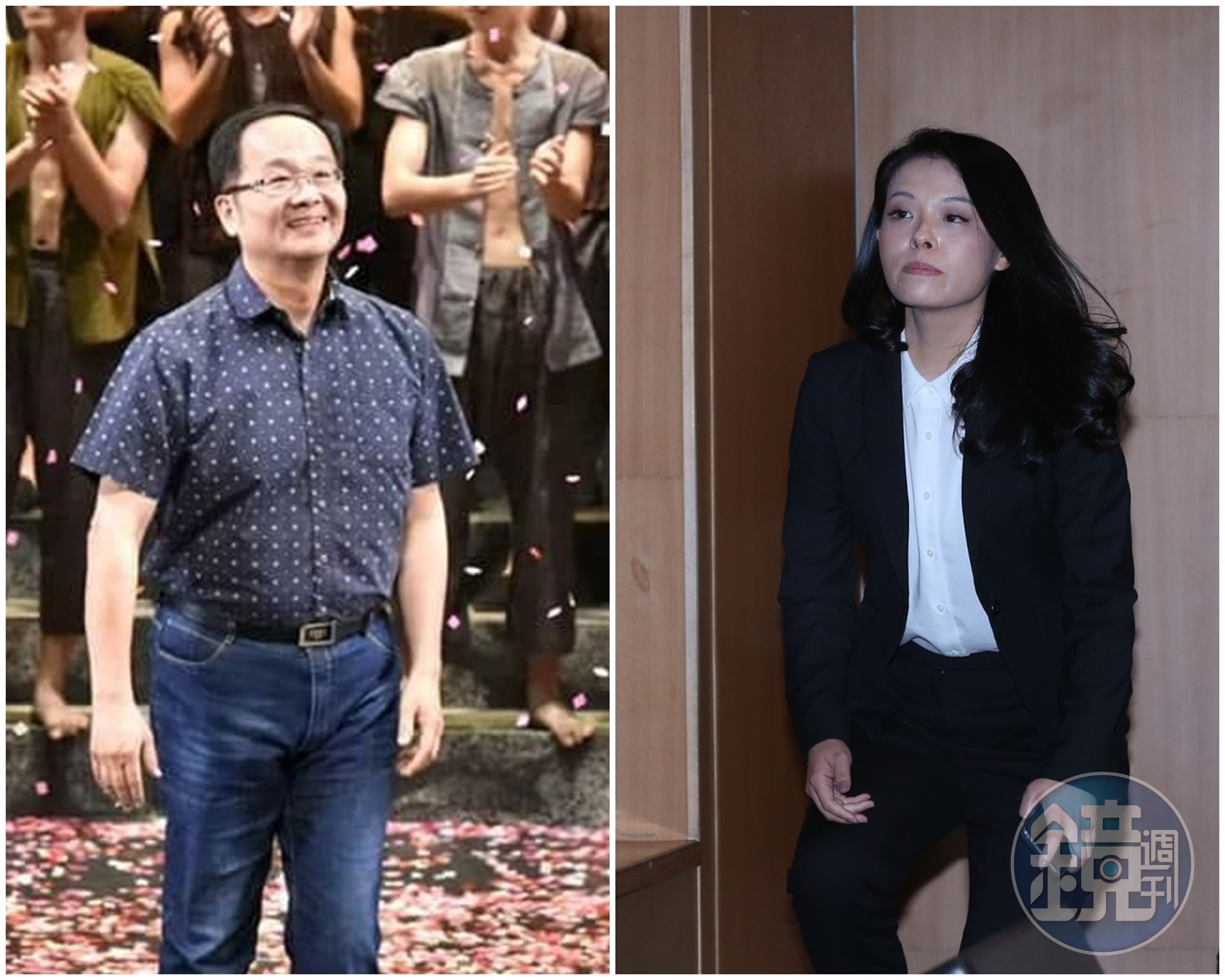 錢康明(左)近日接連爆料,籌辦的「跨年晚會」有驚人內幕,還點名市長高虹安(右)的男友李忠庭有干政之嫌。(翻攝自錢康明臉書/本刊資料照)