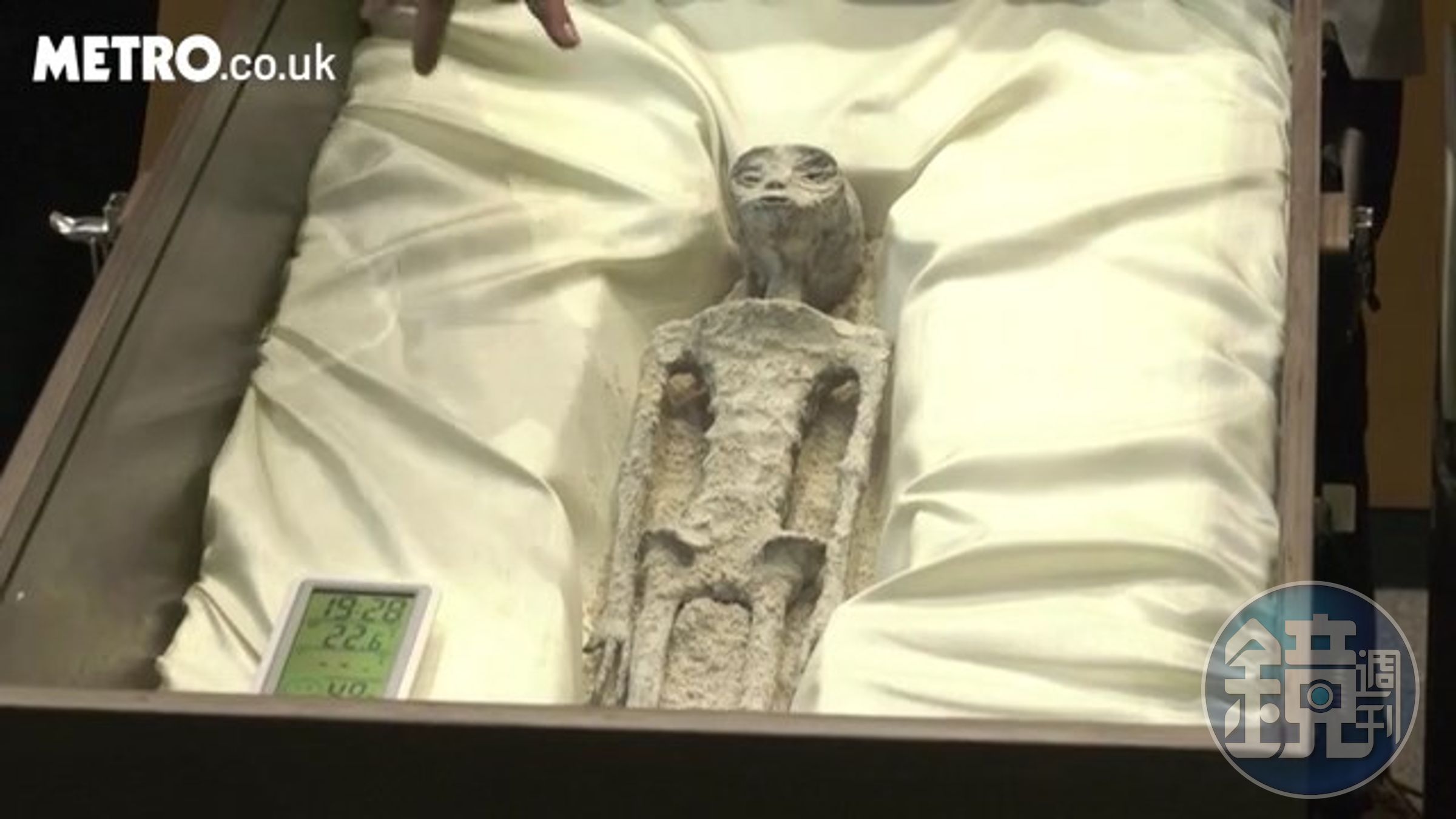 莫桑強調,這些外星人屍體證明,人類在宇宙中並不孤單。(翻自《都市報》)
