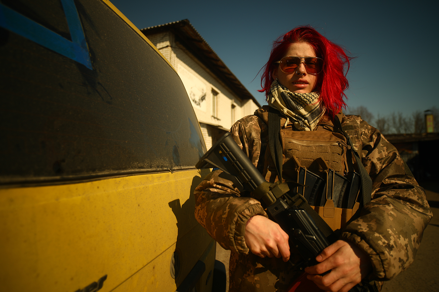 紀錄片《烏克蘭：戰爭中的女性》一窺不同女性角色參與烏克蘭生存鬥爭下的日常。（公視提供）