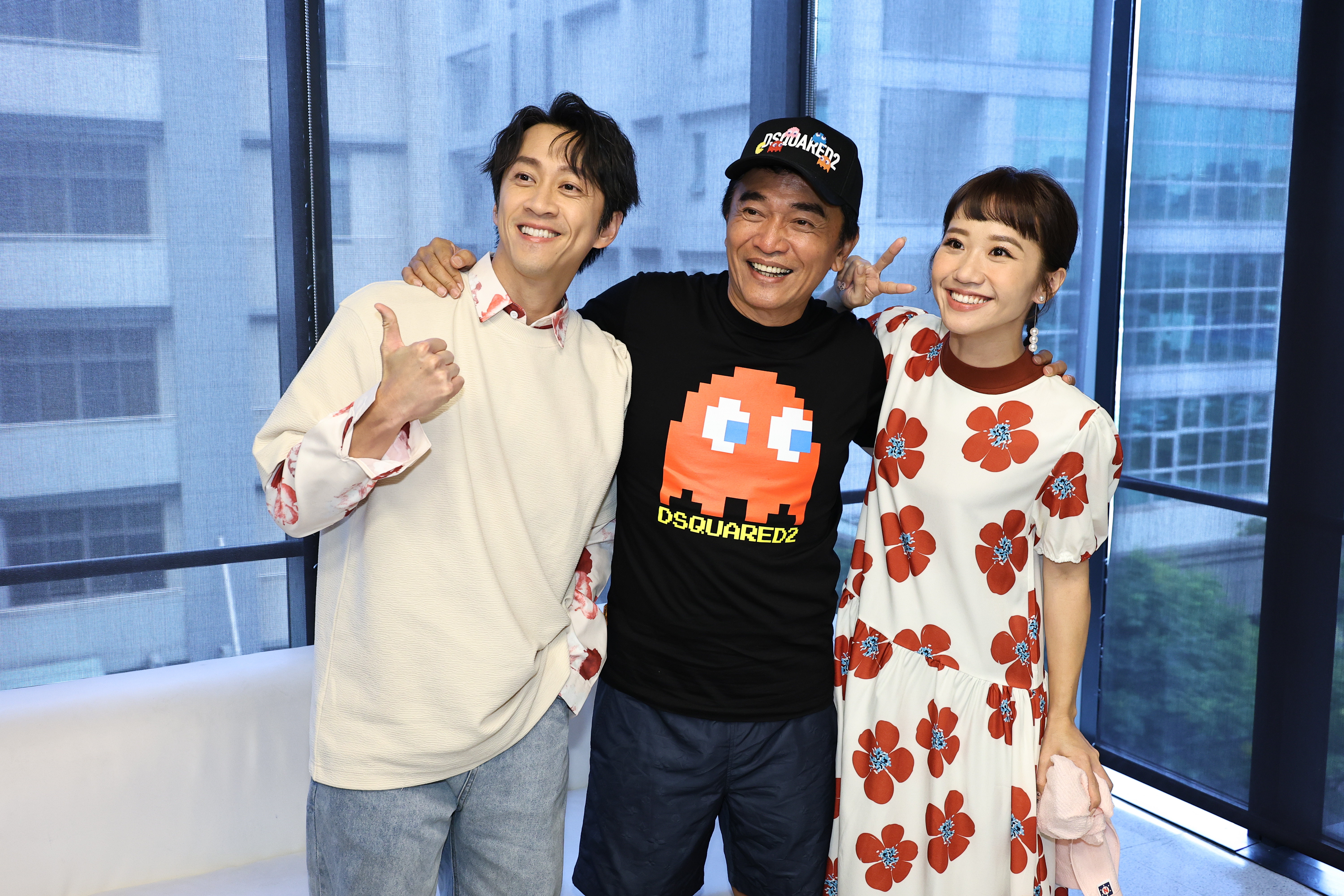 陳漢典（左起）、吳宗憲、Lulu入圍金鐘綜藝節目主持人獎。