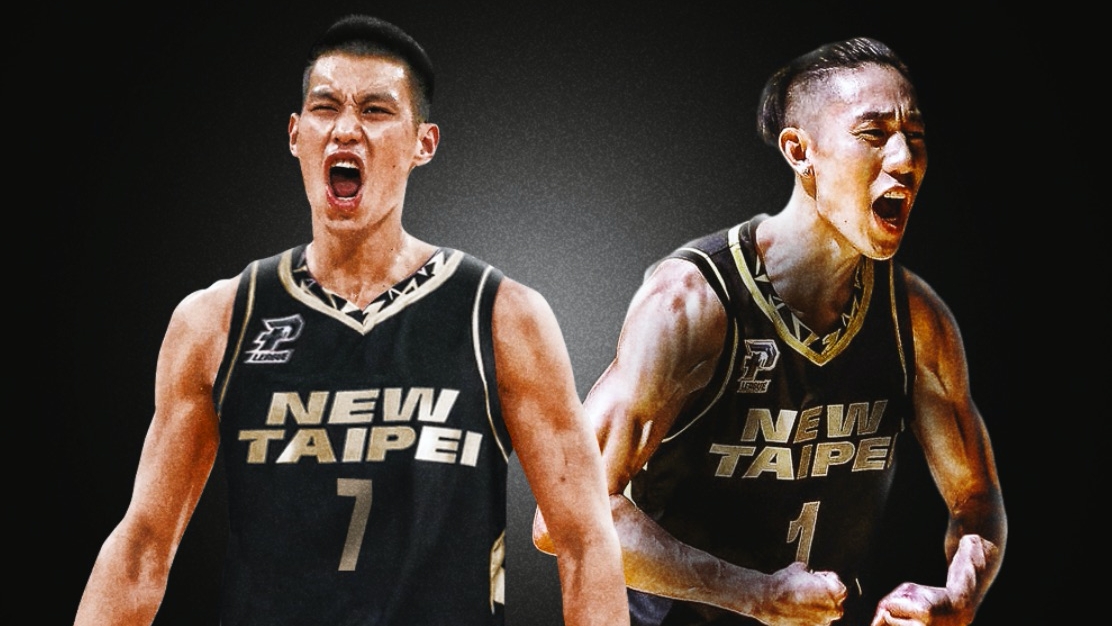 林書豪（左）揮別自由球員身分，確定加盟新北國王。右為弟弟林書緯。（翻攝自林書豪臉書）