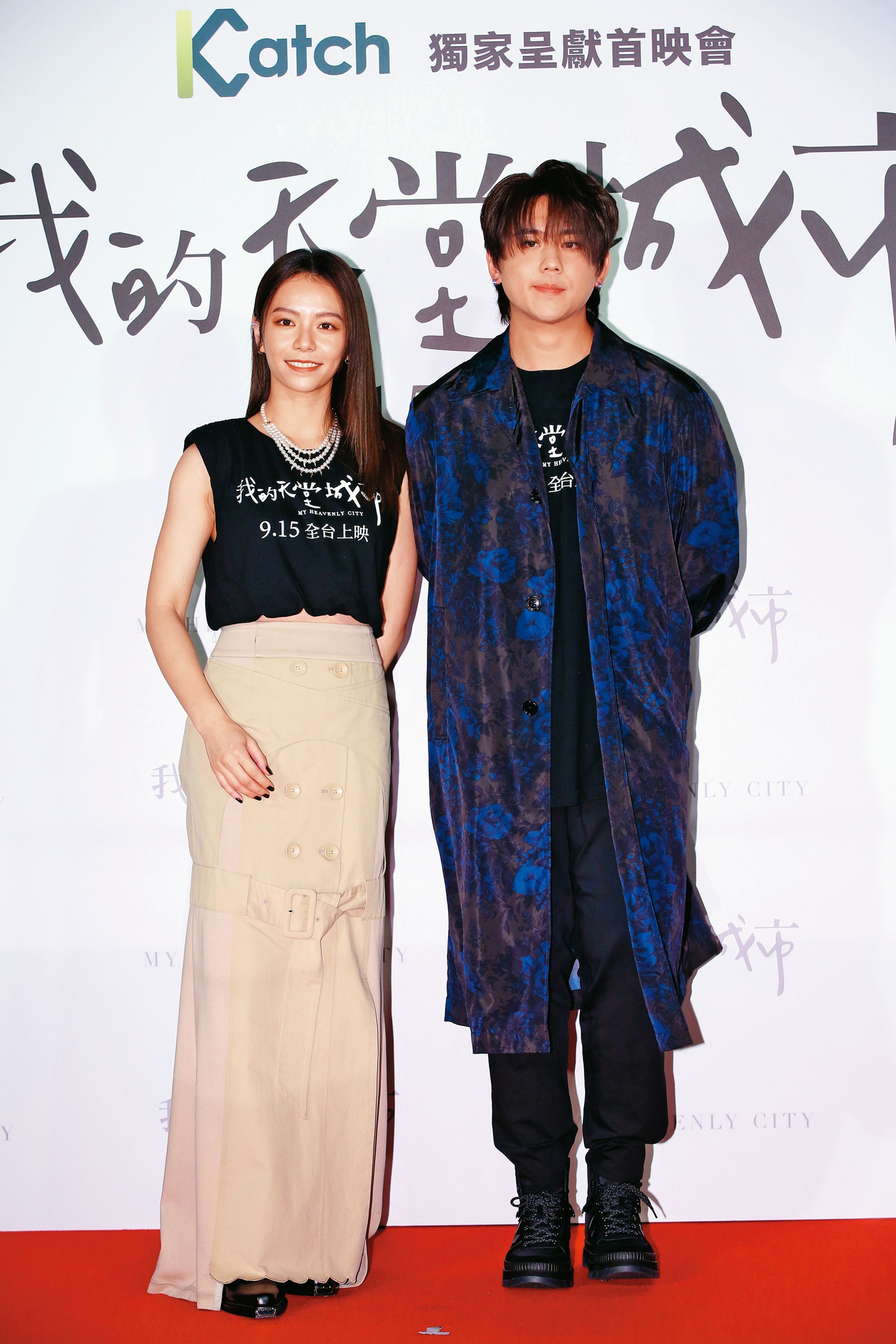 從小看台劇、台綜和台影長大，姜濤看完《我的少女時代》把宋芸樺（左）當女神，現在竟能同片演出。